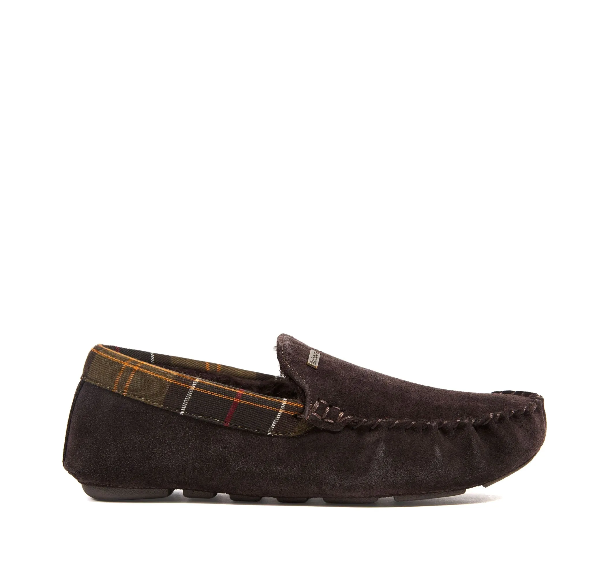 Barbour Mens 'Monty' Suede Moccasin Slipper