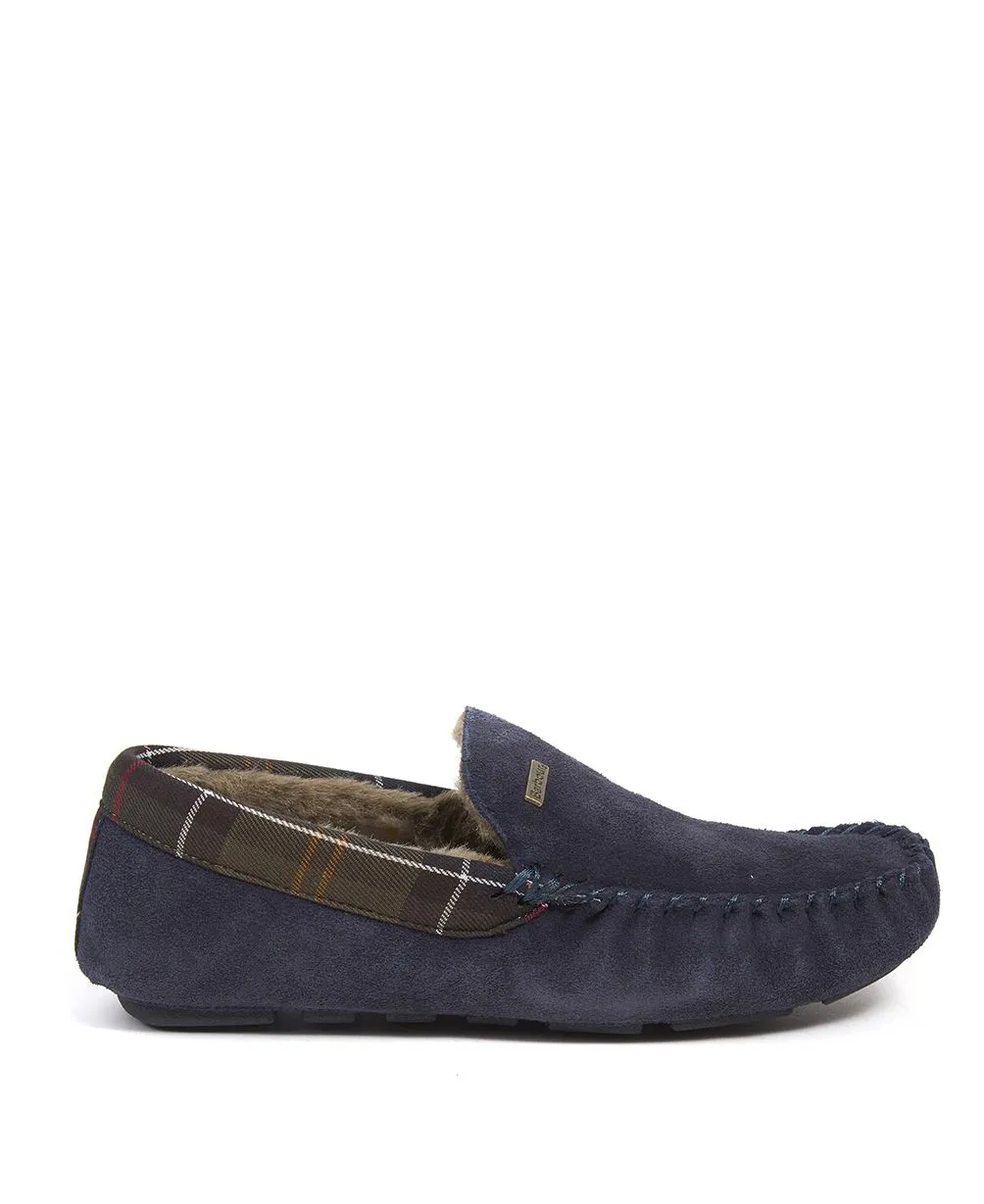 Barbour Mens 'Monty' Suede Moccasin Slipper