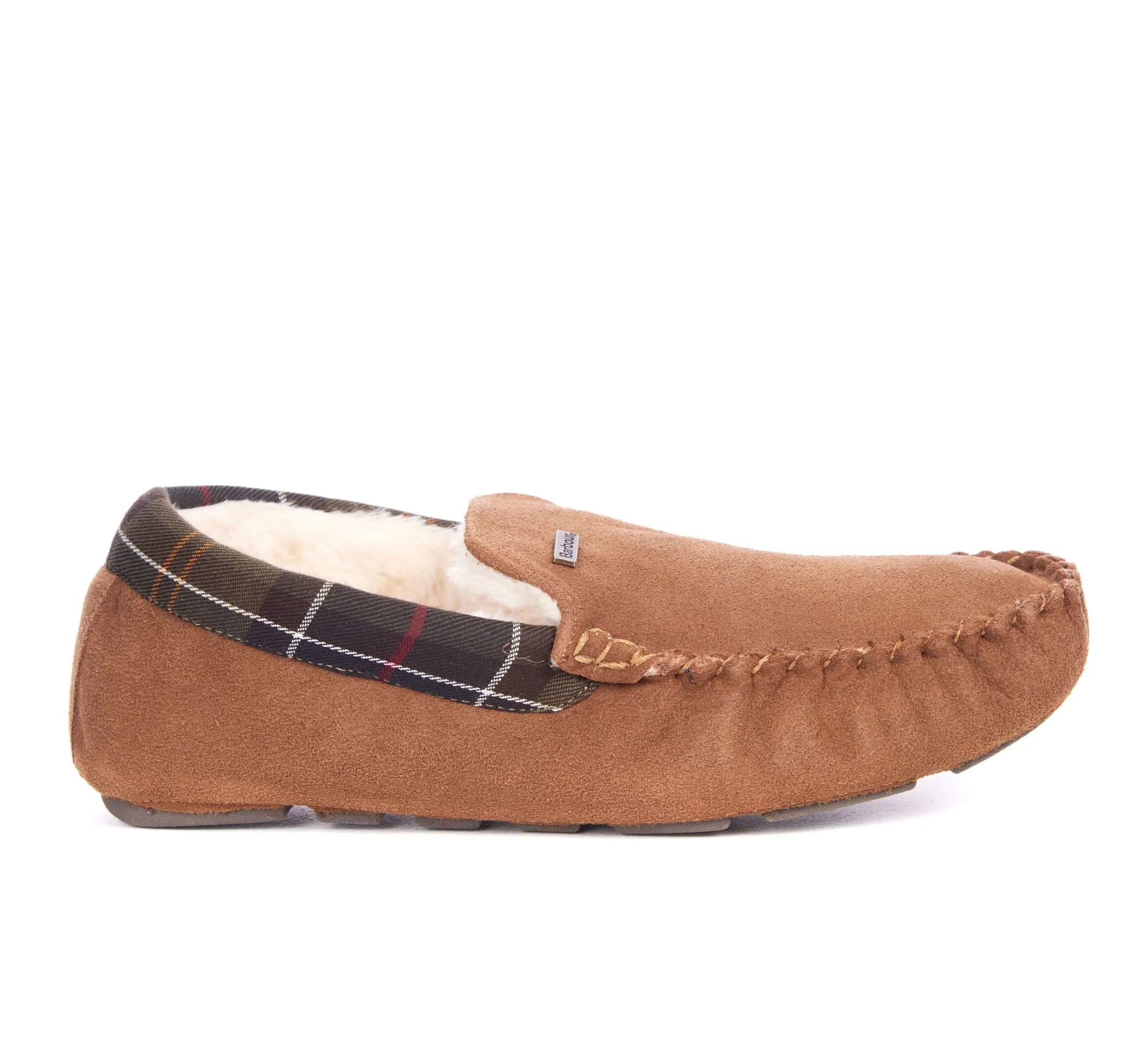 Barbour Mens 'Monty' Suede Moccasin Slipper