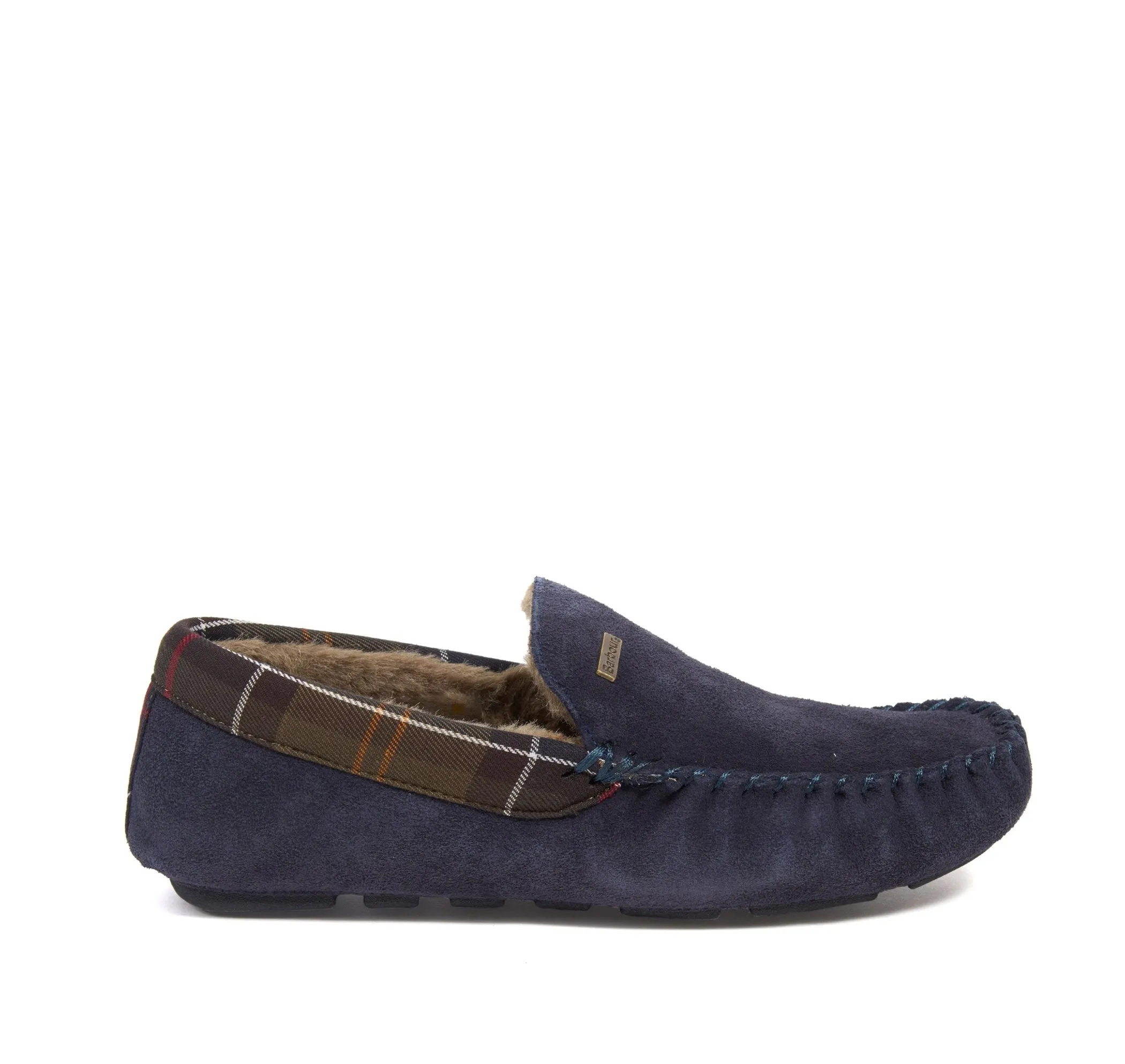 Barbour Mens 'Monty' Suede Moccasin Slipper