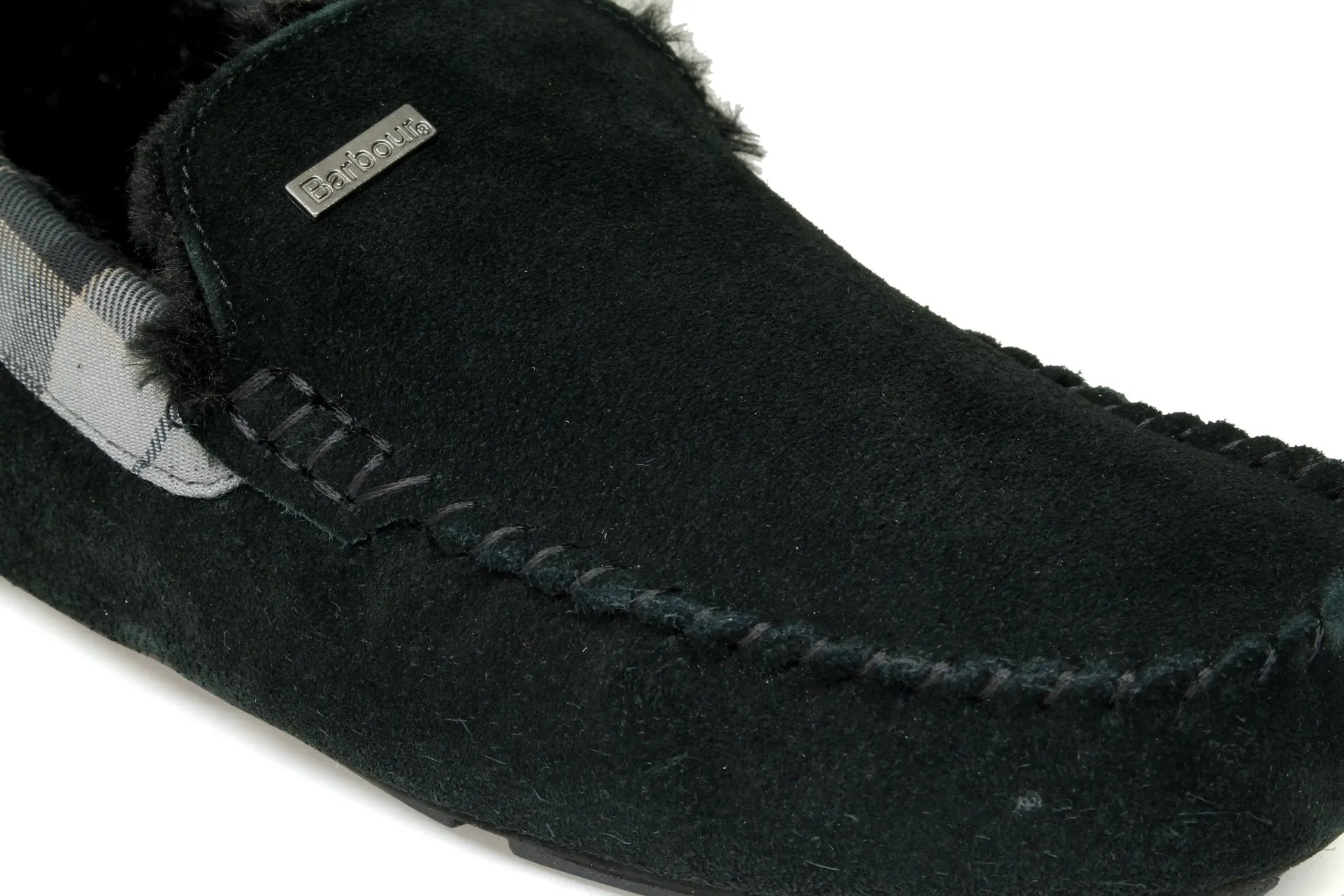 Barbour Mens 'Monty' Suede Moccasin Slipper