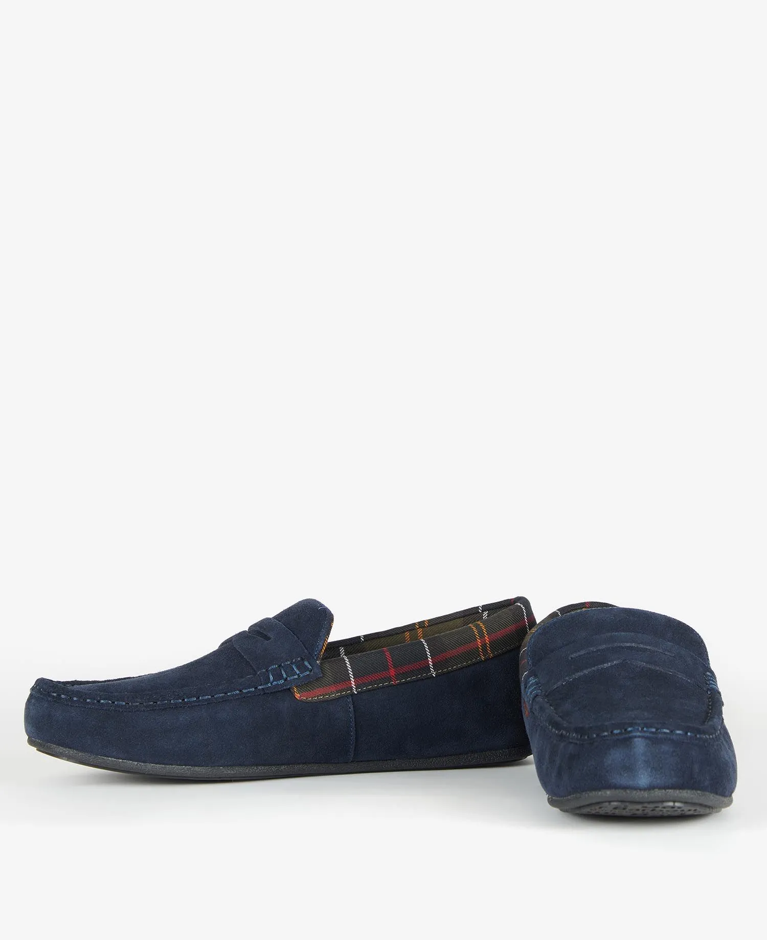 Barbour Mens 'Porterfield' Leather Loafer Slipper