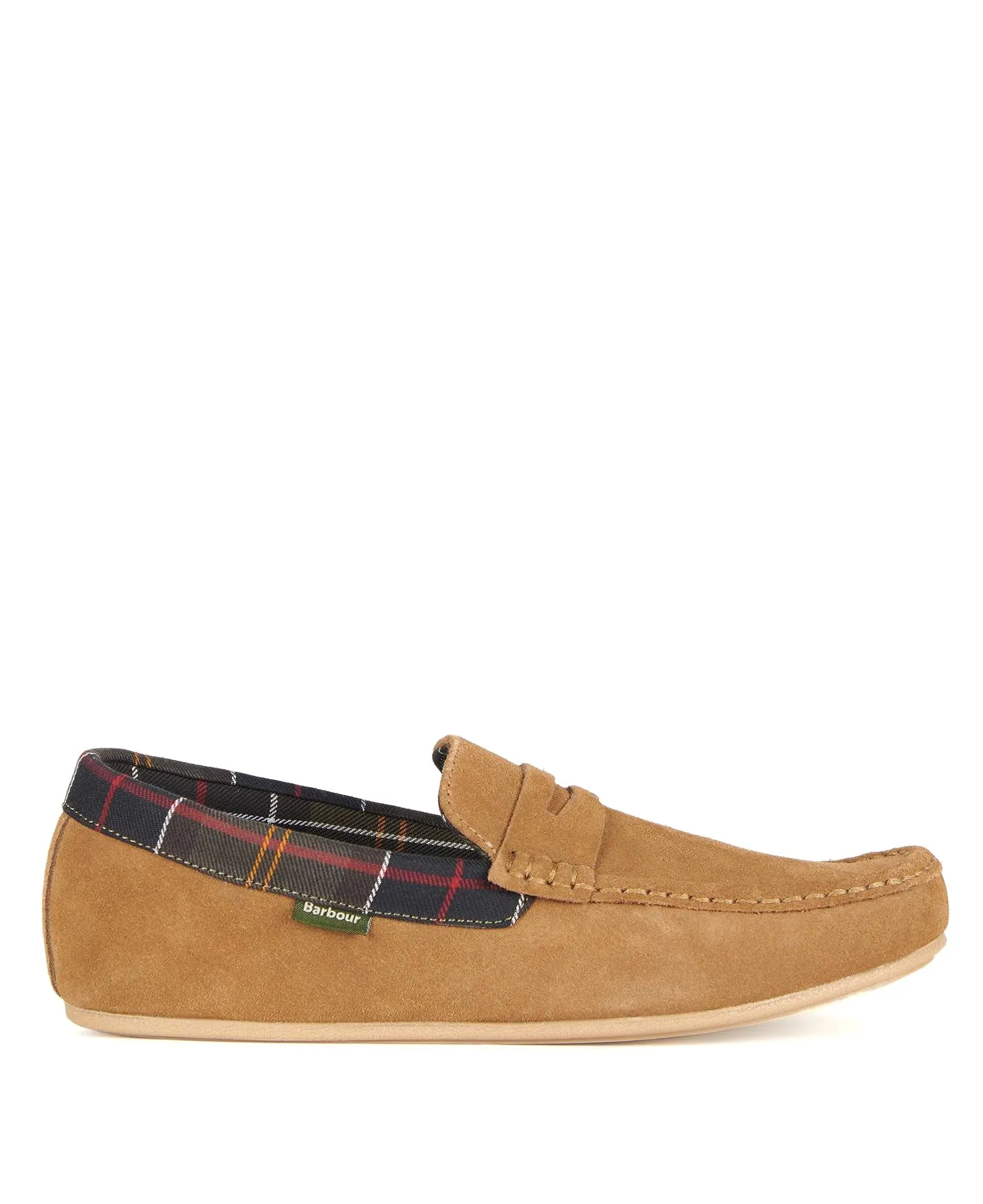 Barbour Mens 'Porterfield' Leather Loafer Slipper