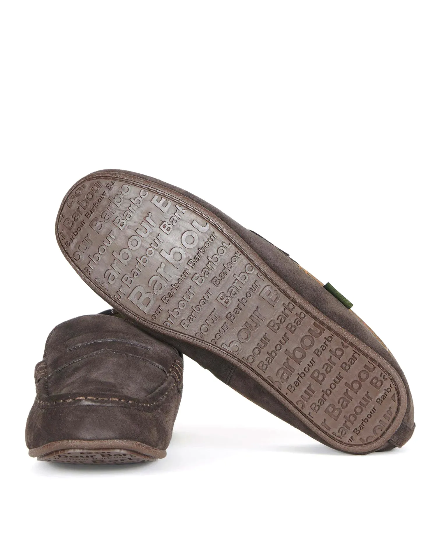 Barbour Mens 'Porterfield' Leather Loafer Slipper