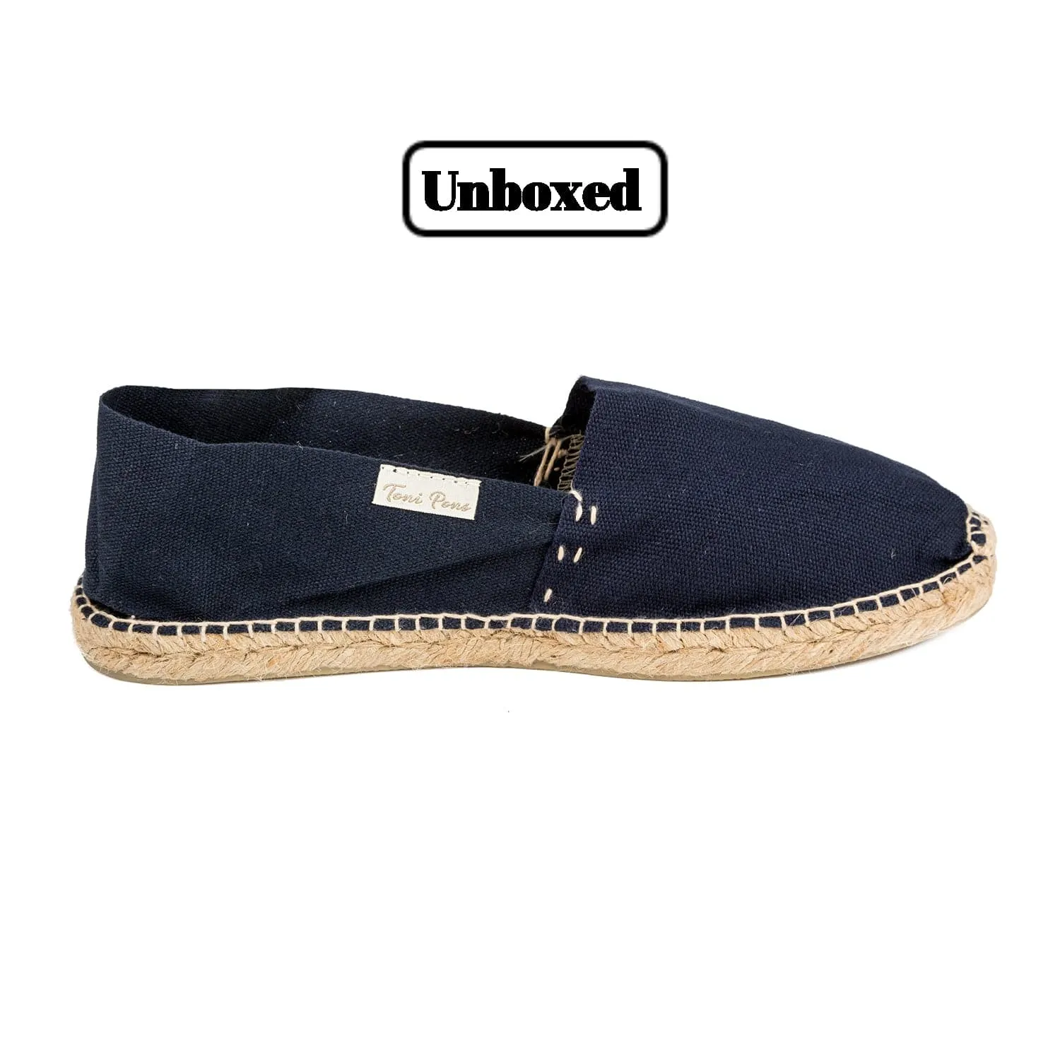 Basic Cotton Blend Espadrilles for Men - Jute