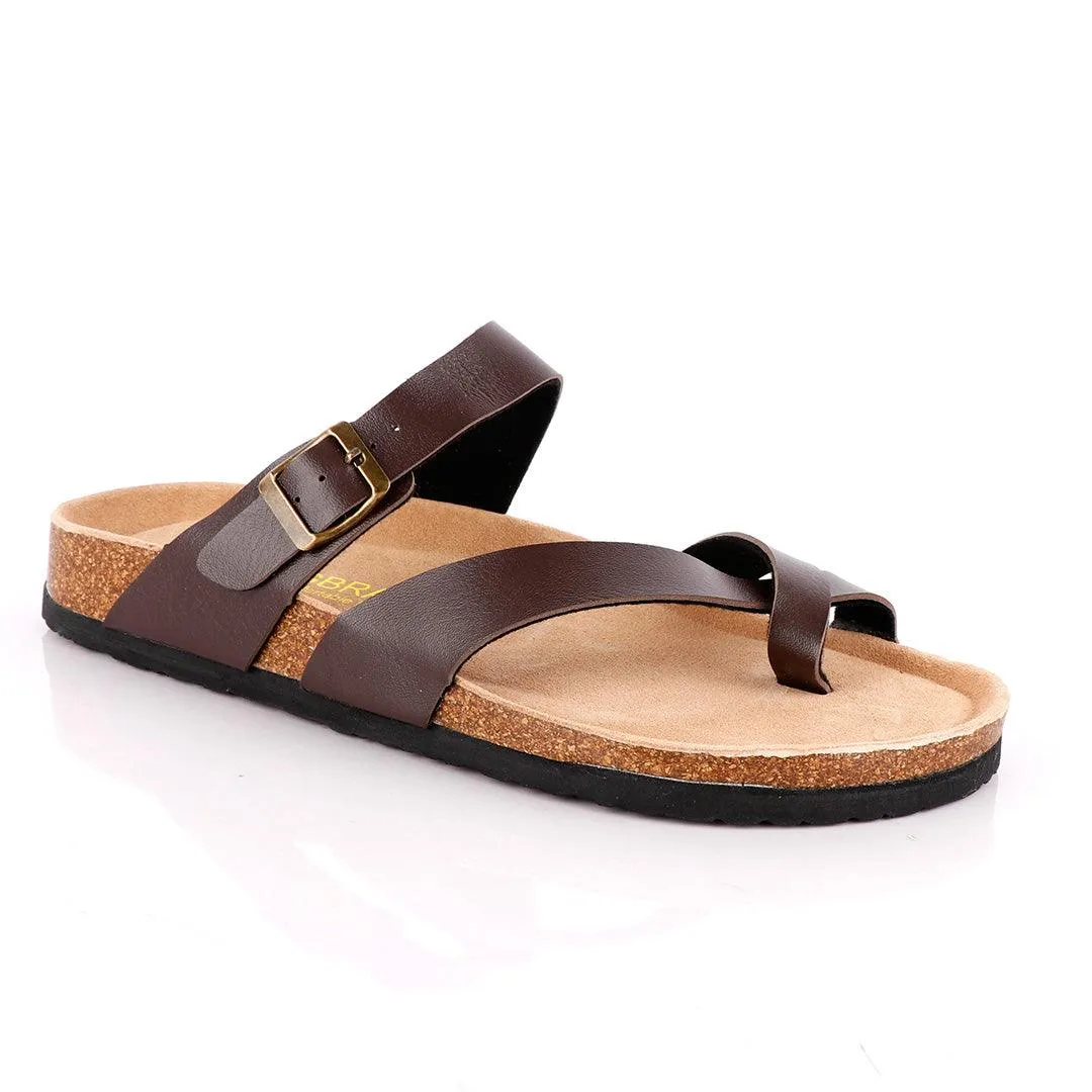 Big Brave "Birkenstock" Mayari Mocha Unisex Slippers - Brown