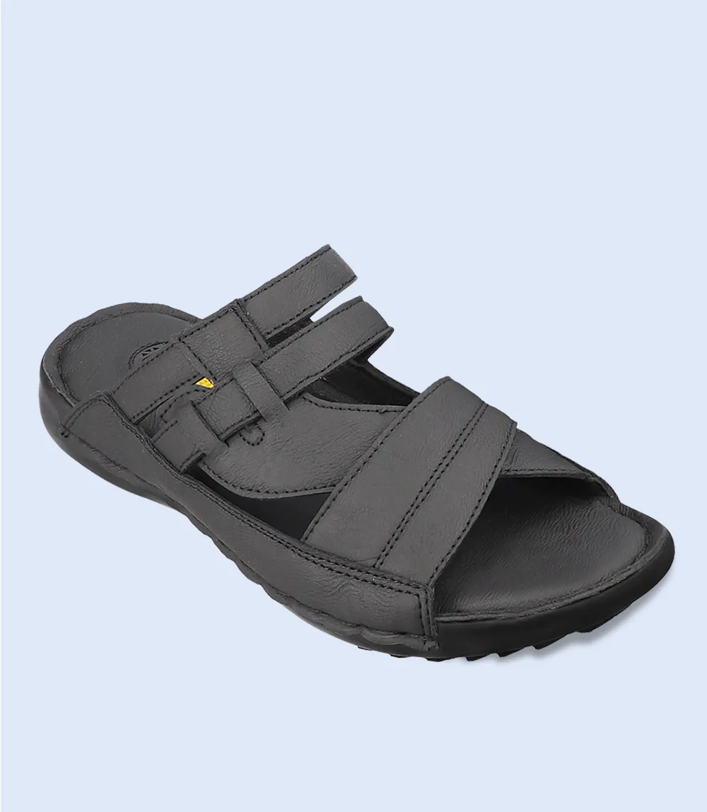 BM4527-BLACK-Men Slipper