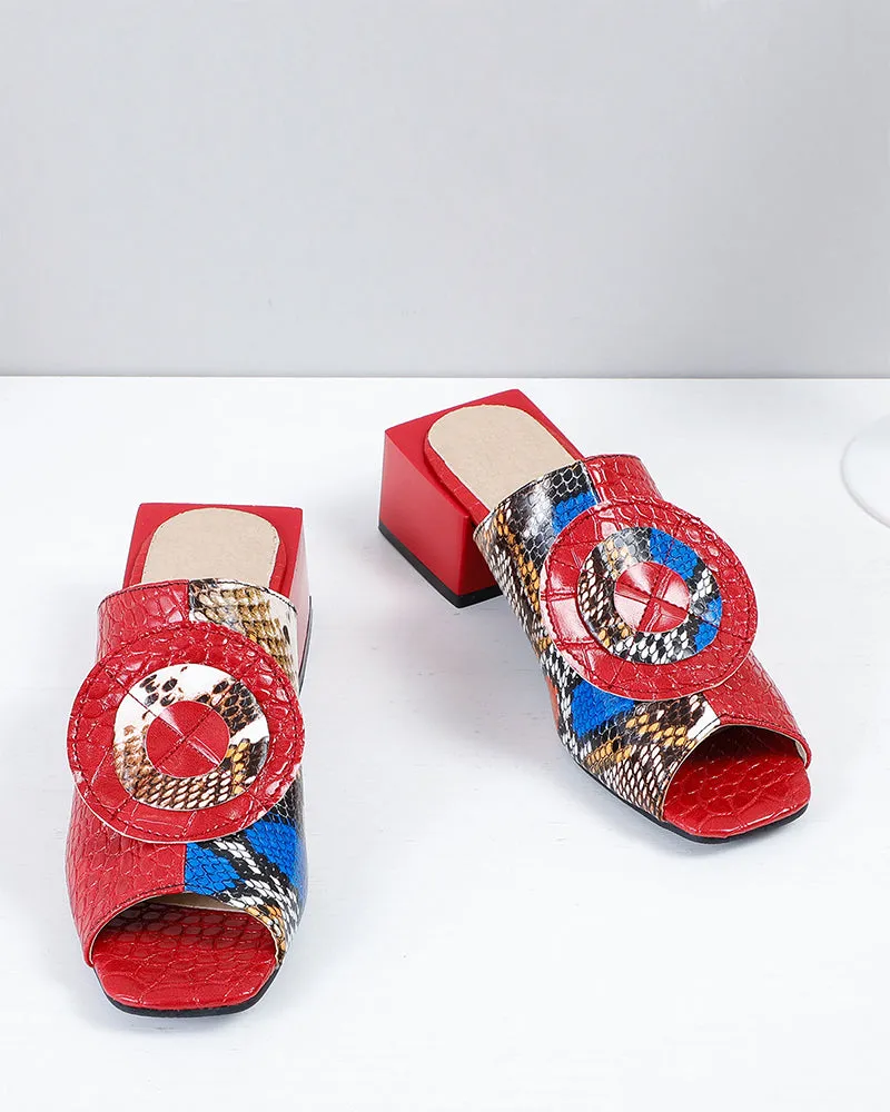 Bohemian Open Toe Casual Wedges Slippers Sandals