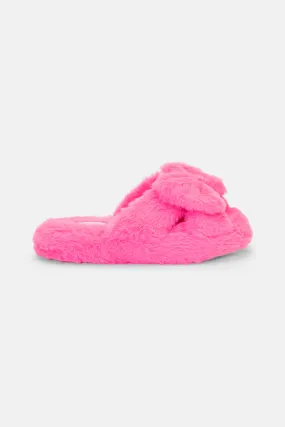 Bow Slippers Pink