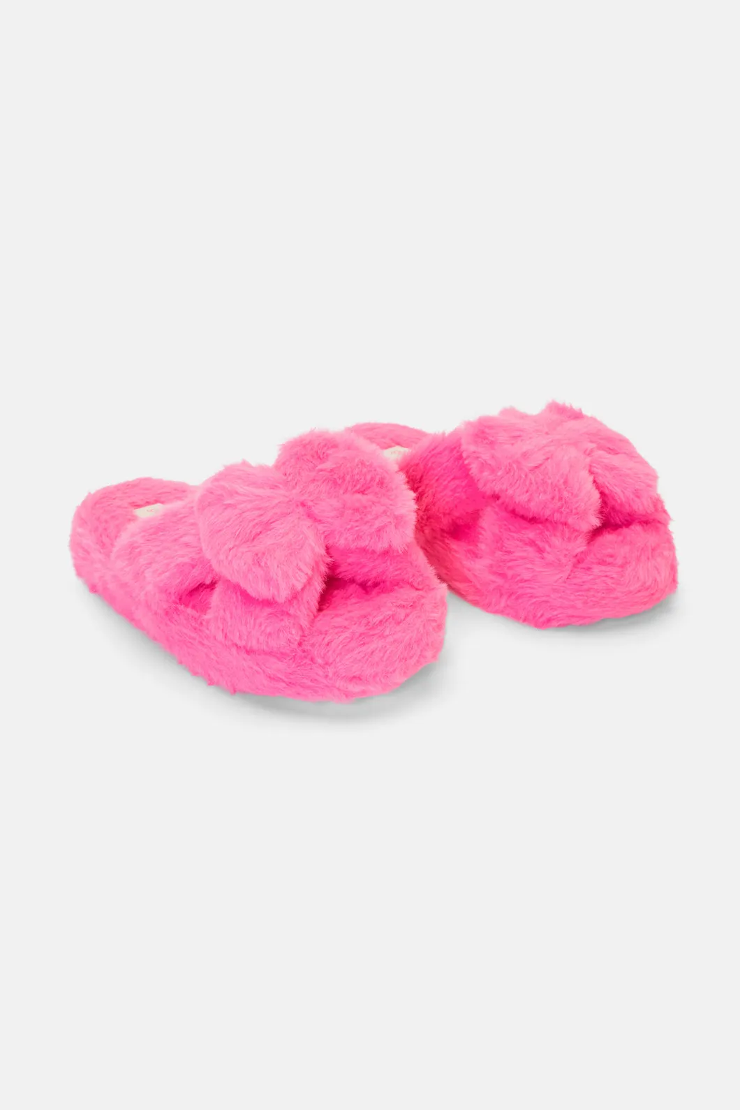 Bow Slippers Pink