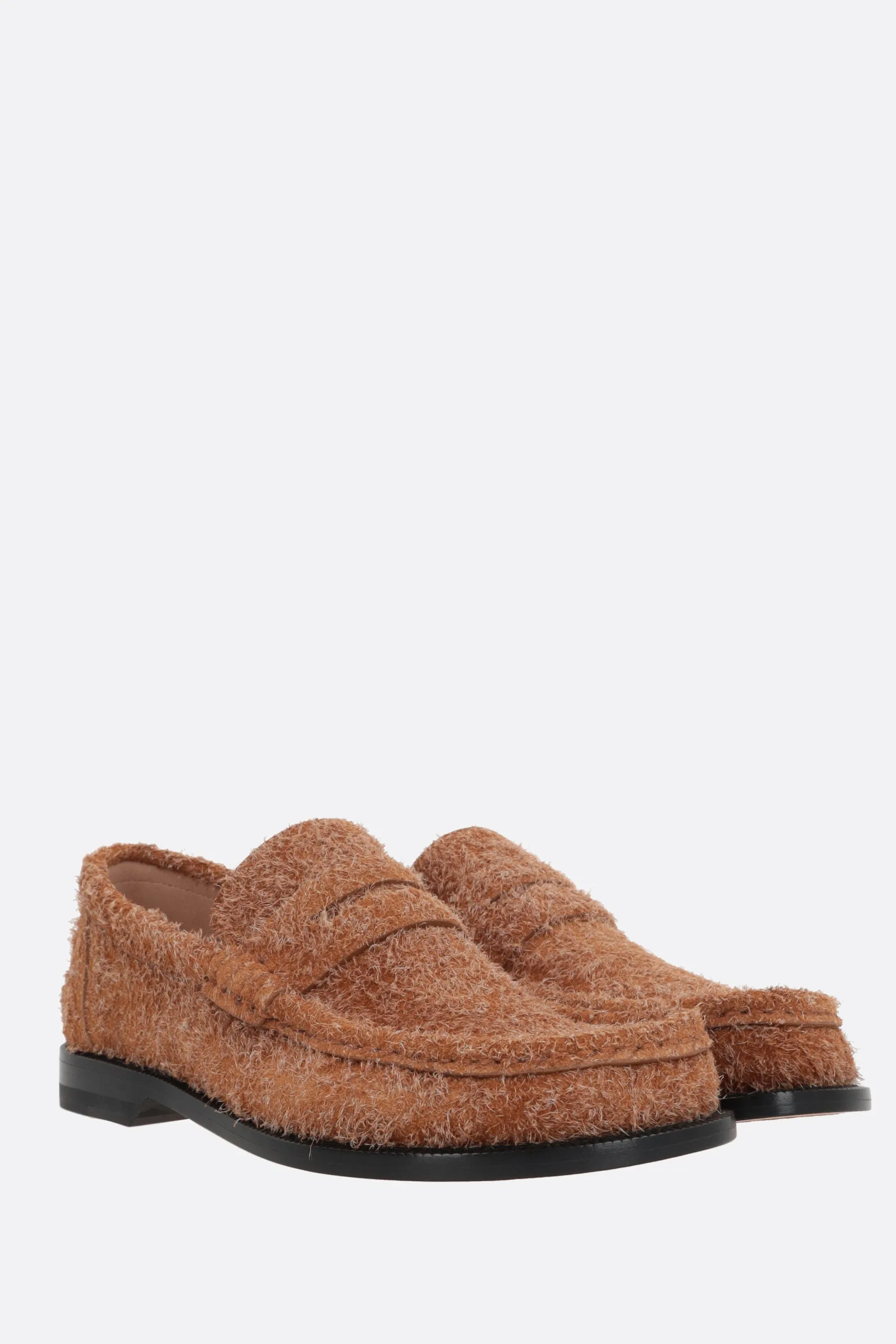 Campo brushed suede loafers