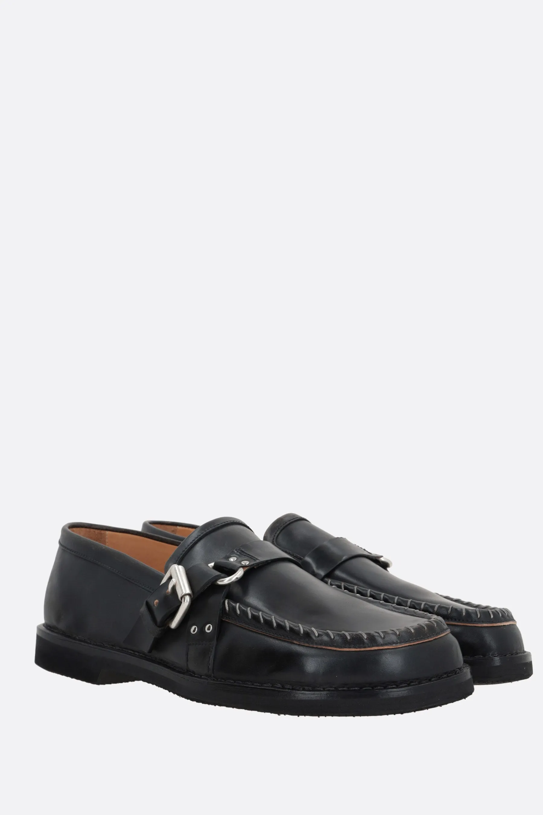 Cera vintage leather loafers