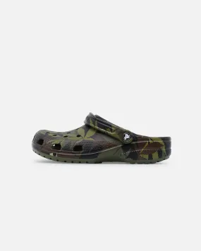 Crocs Classic Hemp Camo Clog Army Green