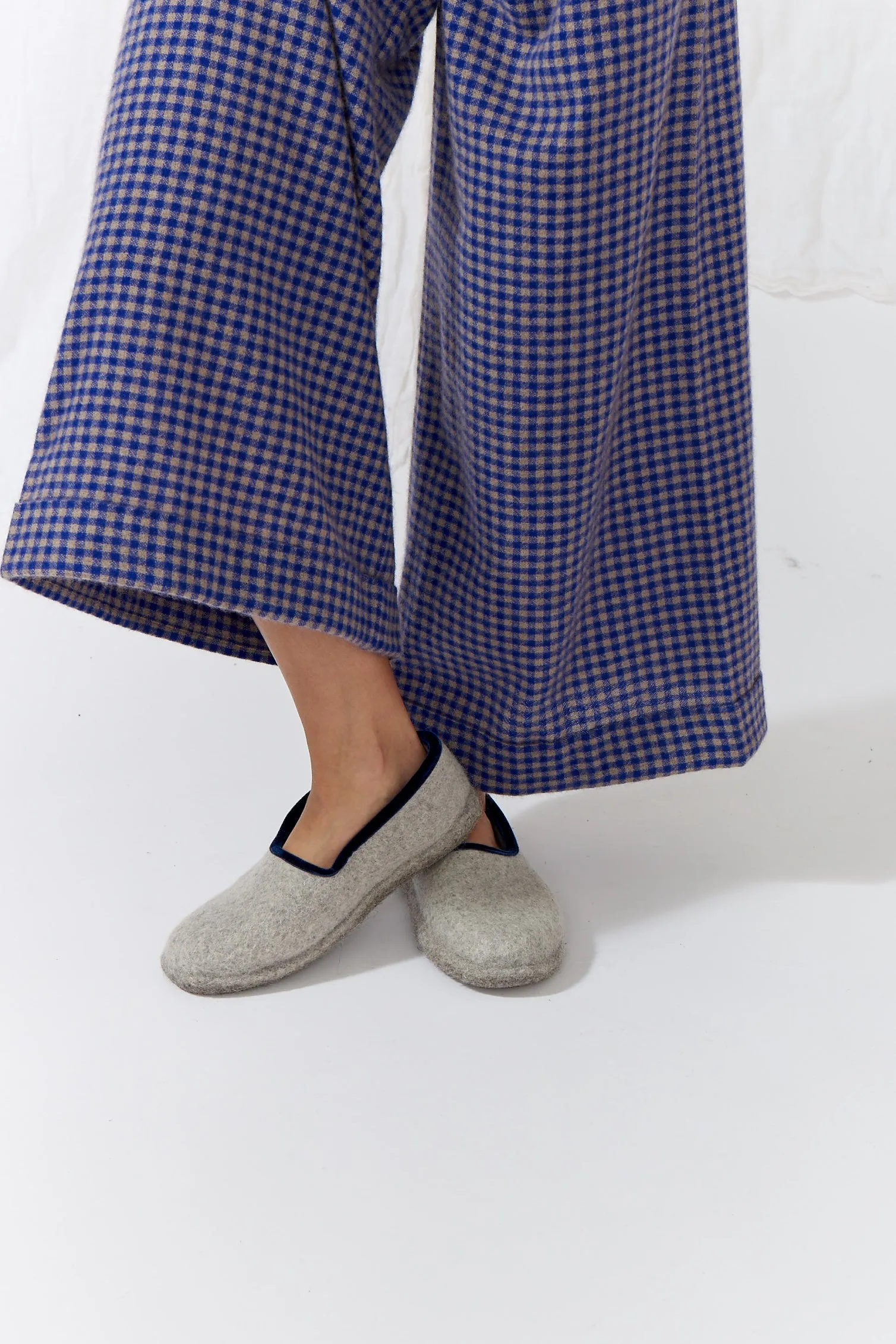 Daniela Gregis - slipper - blue grey