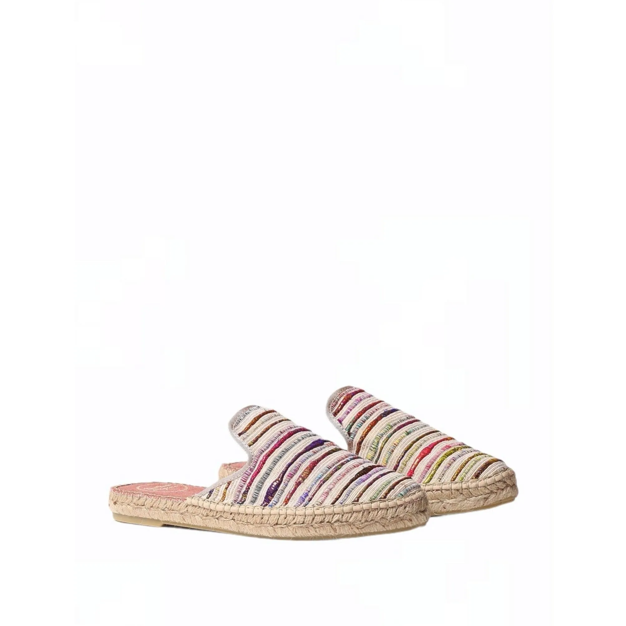 Embroidered Mule style Espadrille for Women - Ona-SN