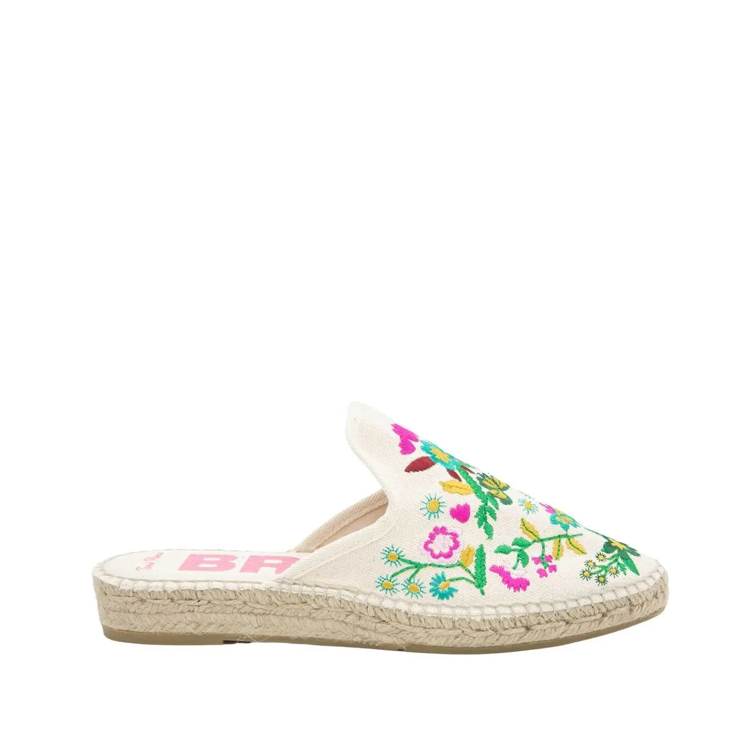 Embroidered Mules style Espadrille for Women - Culip