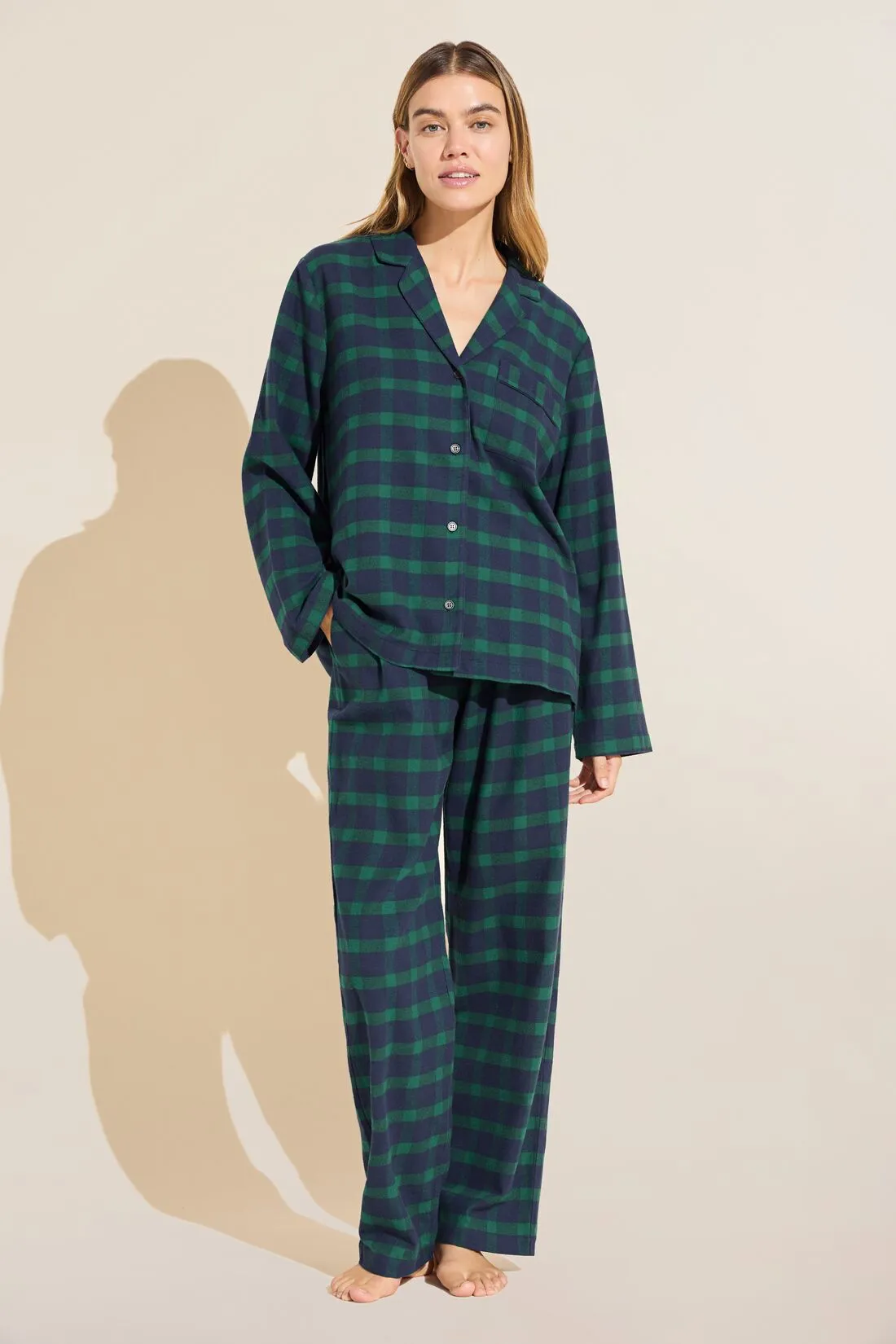 Flannel Long PJ Set