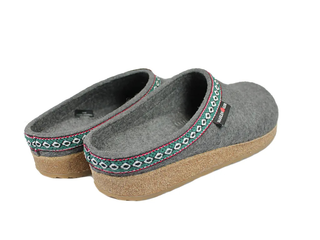 Haflinger Clogs Grizzly Franzl Anthracite