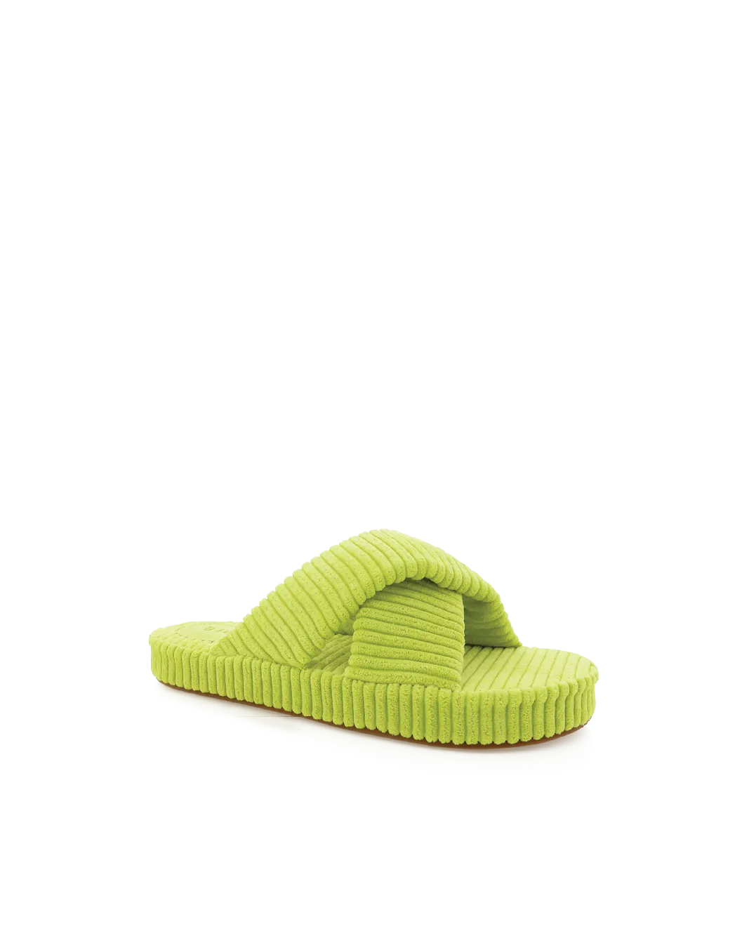 HUXLEY - LIME RIBBED TERRY