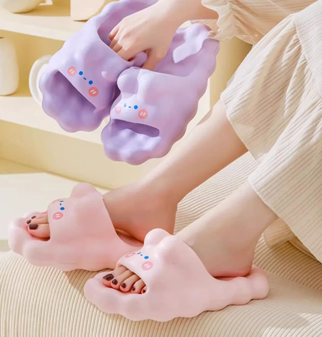 Kawaii Cloud Slippers PN6537