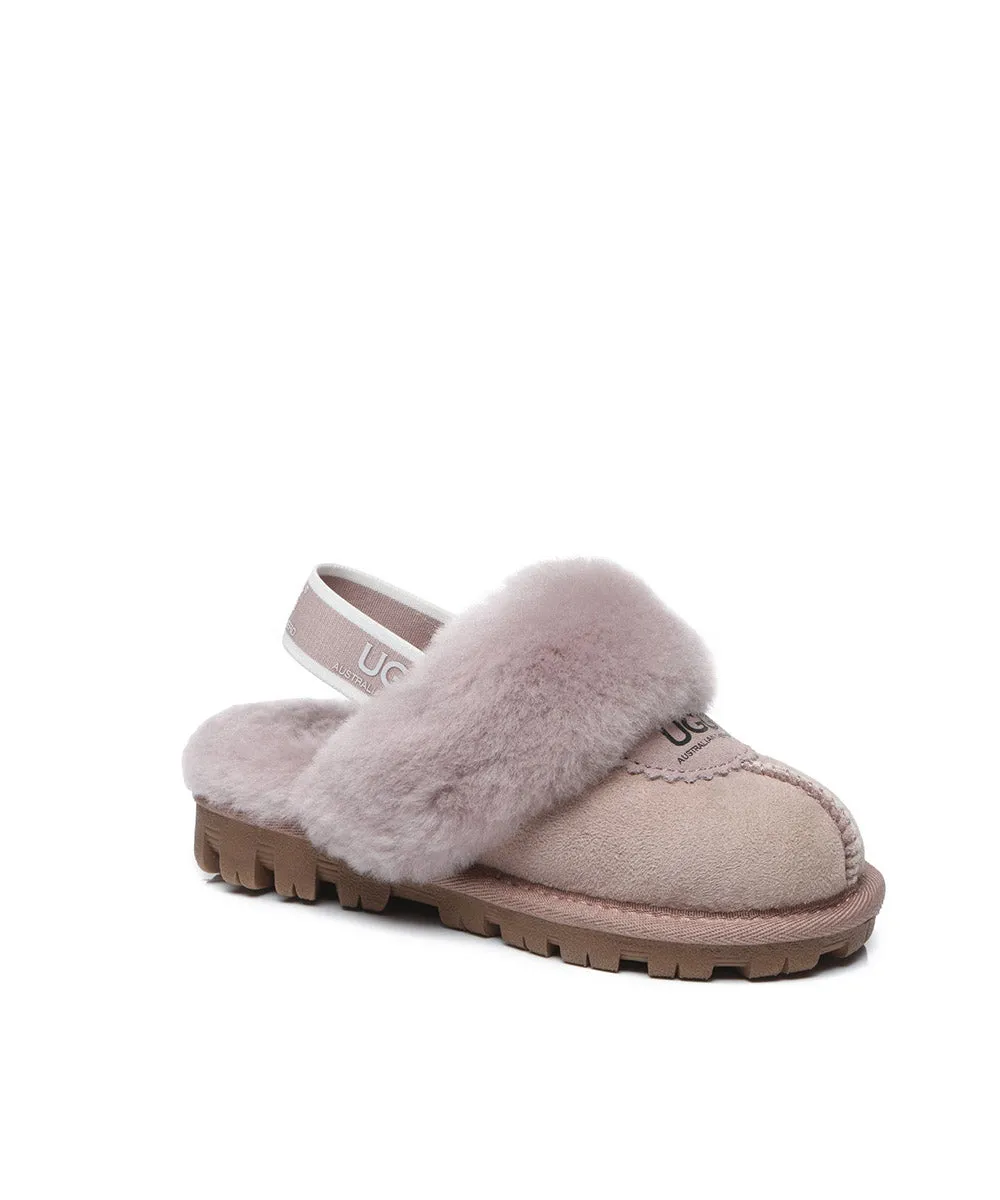 Kid’s Banded Scuff UGG Slippers