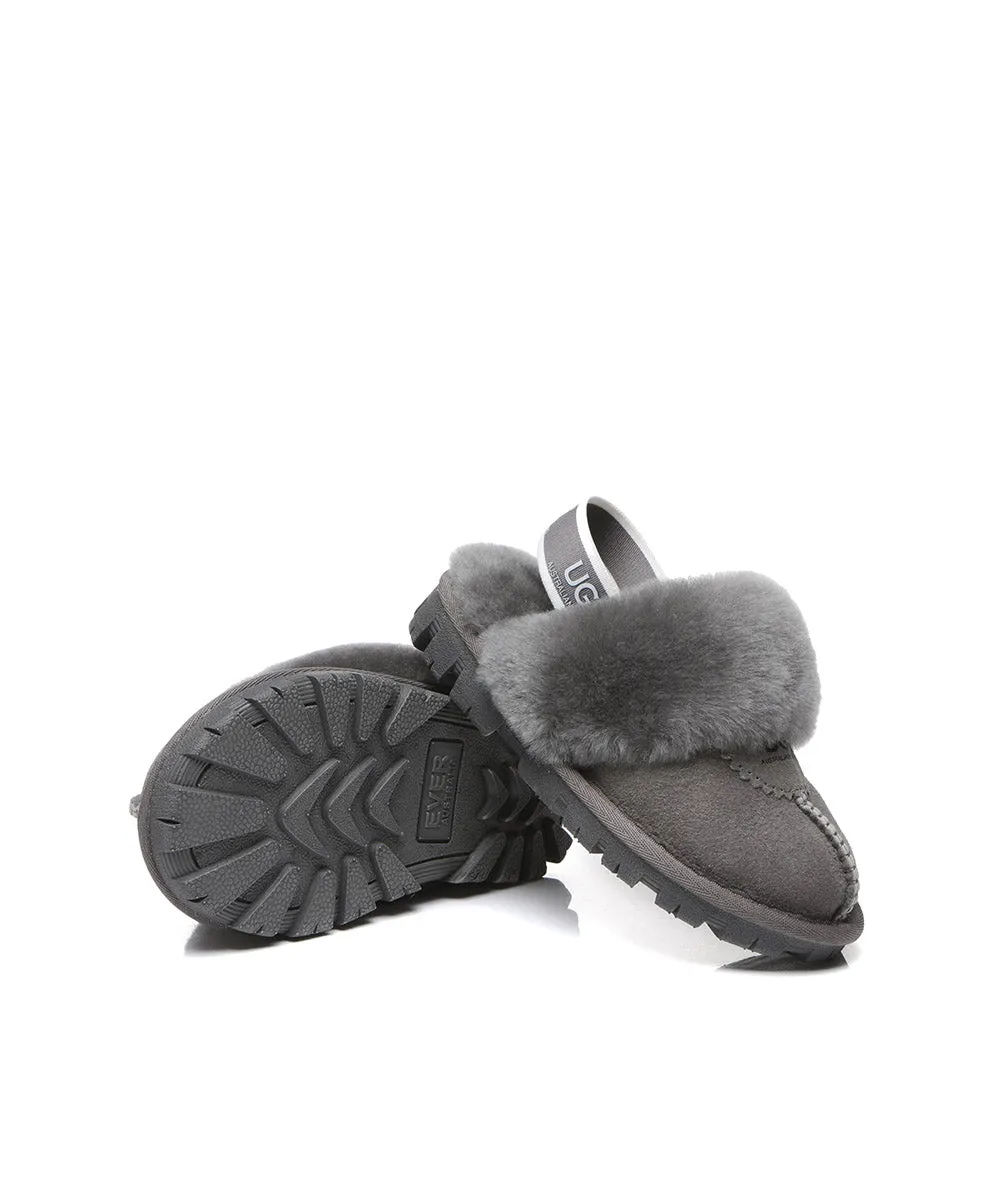 Kid’s Banded Scuff UGG Slippers