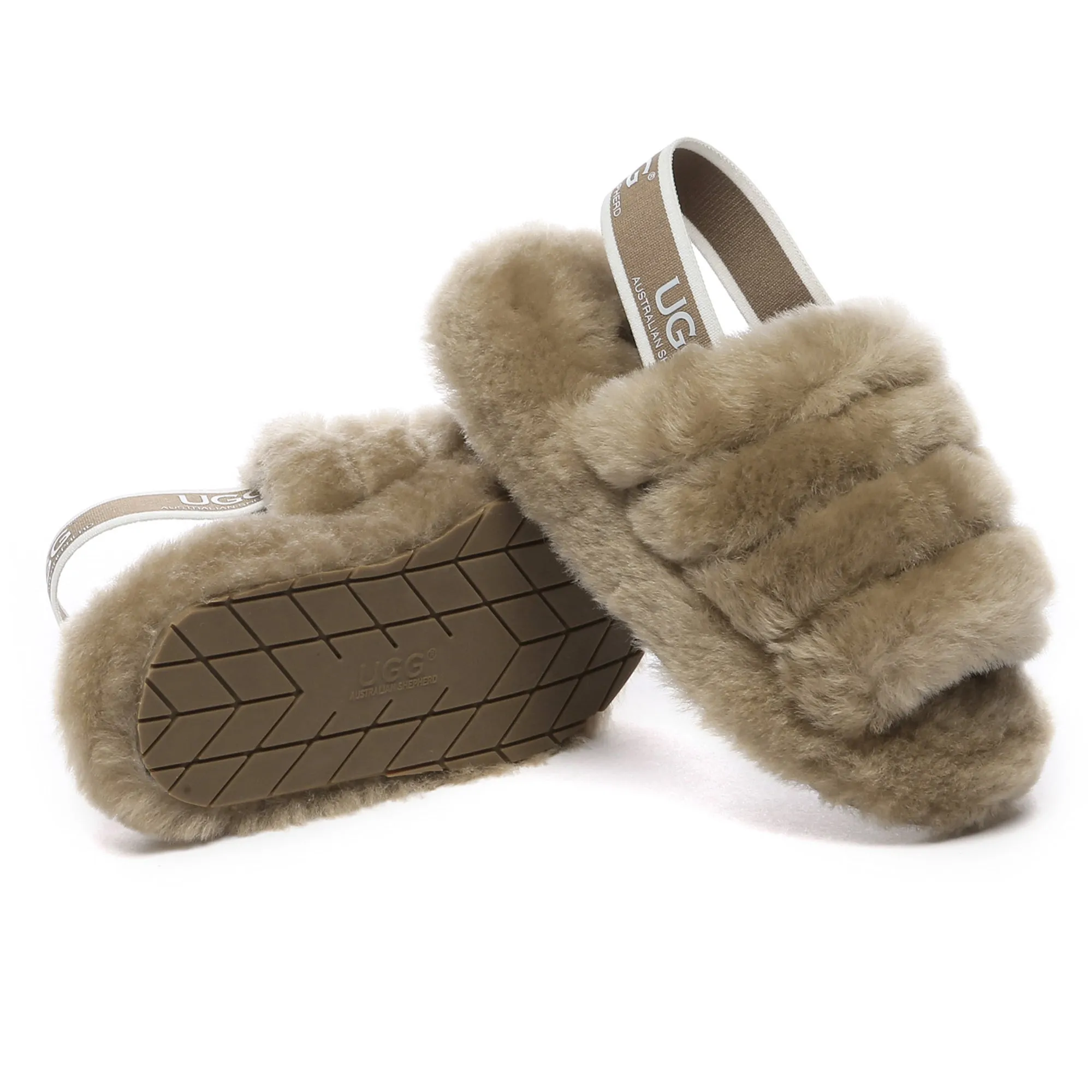 Kids Slingback UGG Slippers