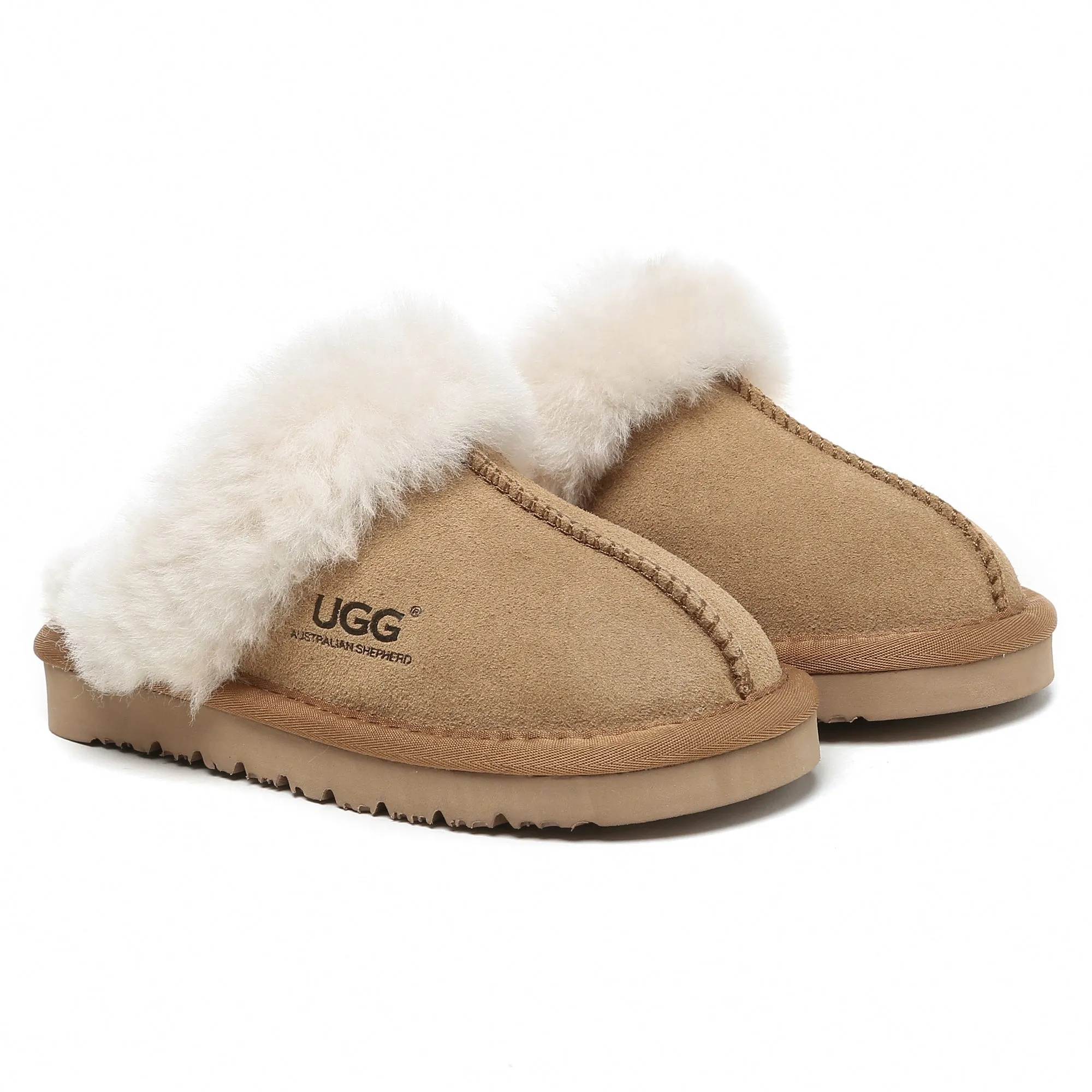 Ultra-Comfortable Kids UGG Slippers with Cozy Sole