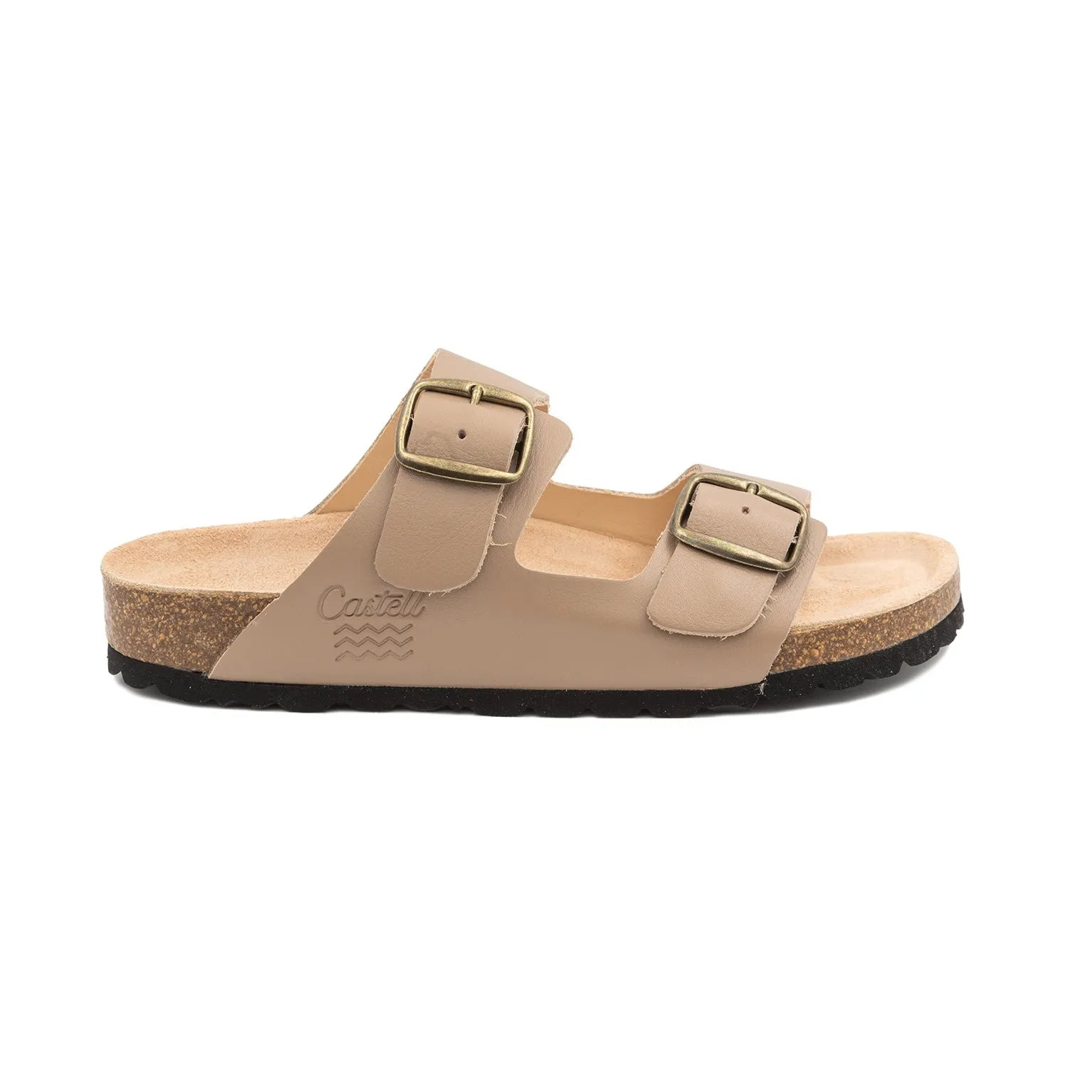 Leather Sandal For Women - Greco Benestar 1727H Ciervo