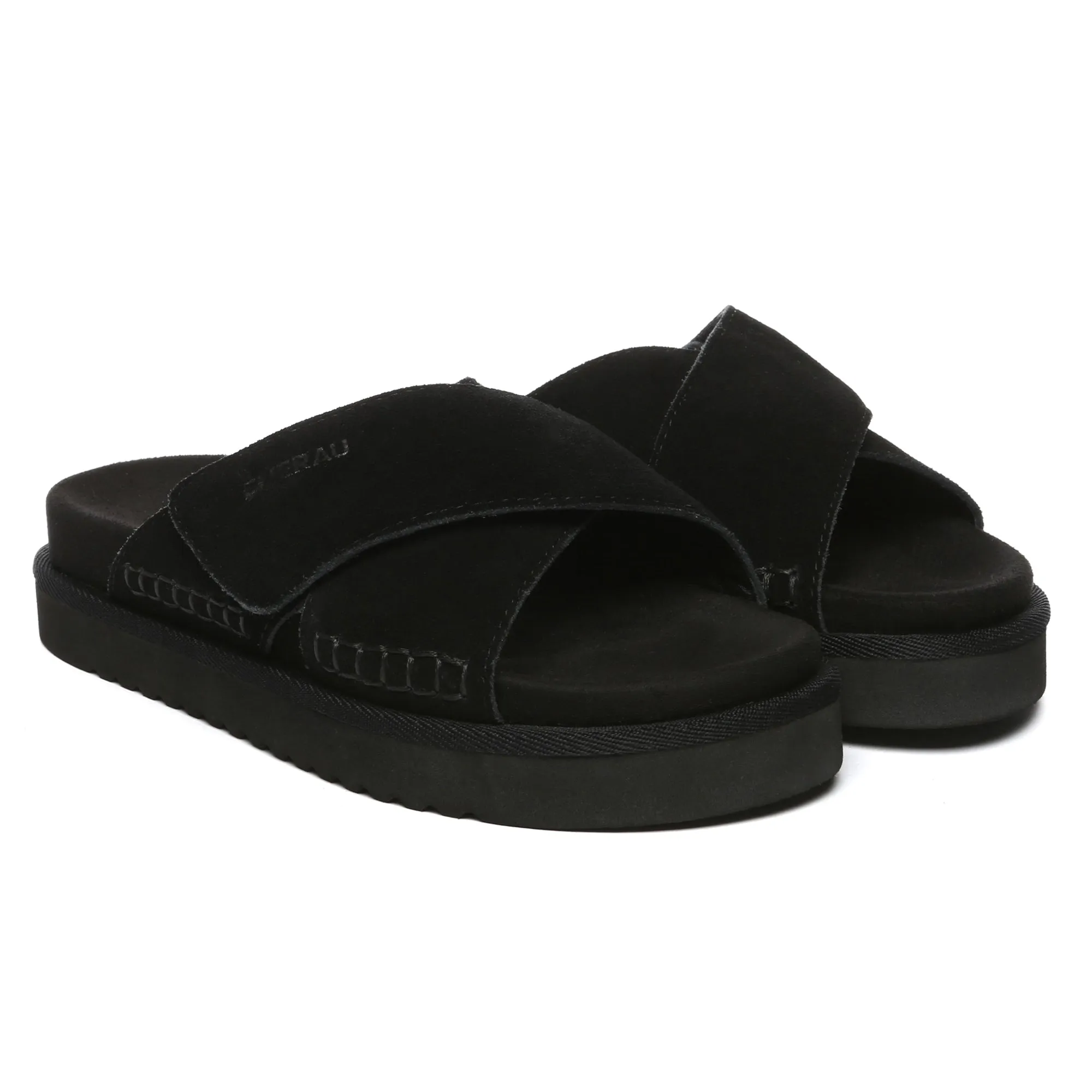 Lyla Cross Slip-on Slides