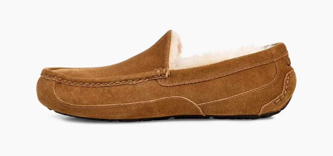 Men's Ascot Slipper Suede