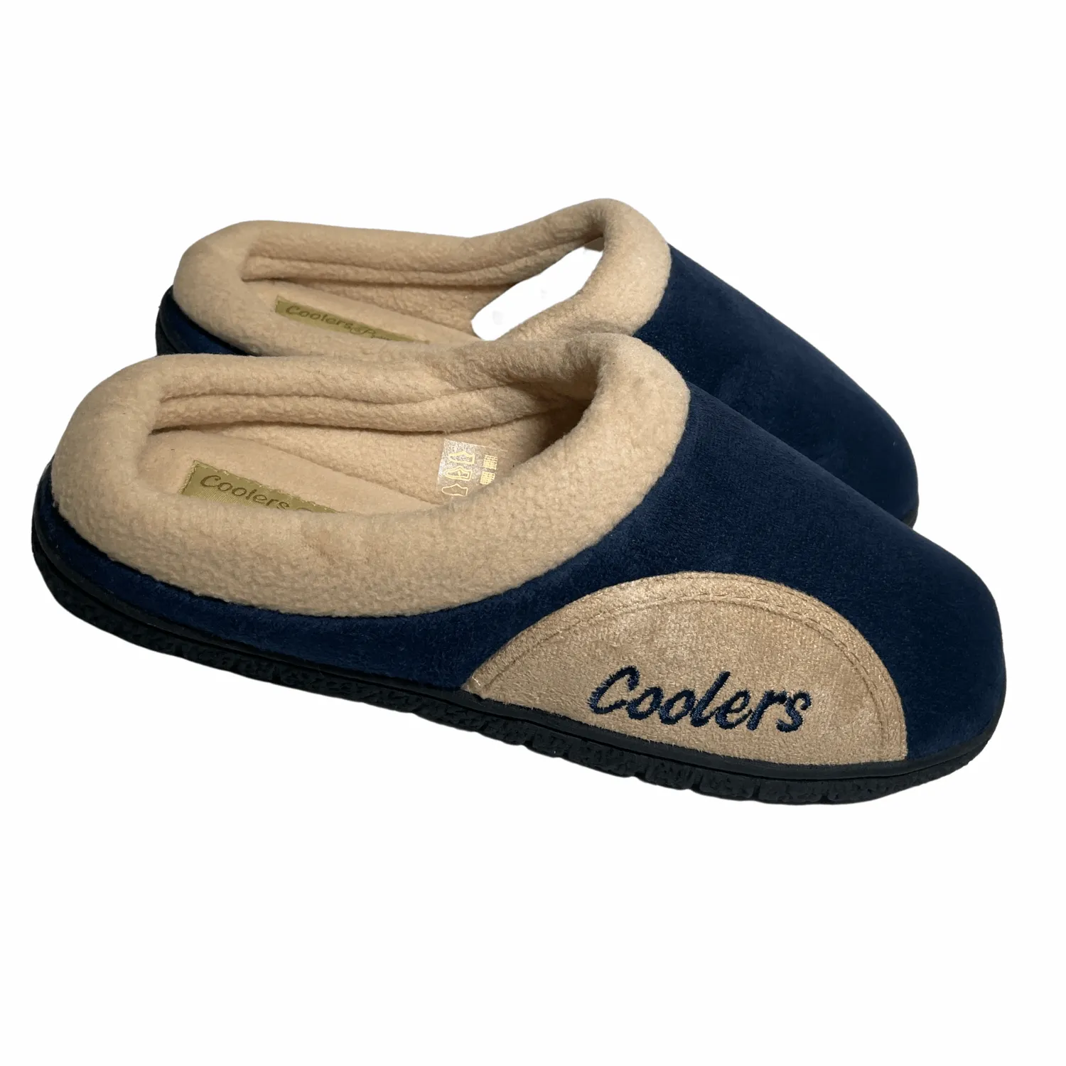 Microsuede Fleece Lined Mule Slippers