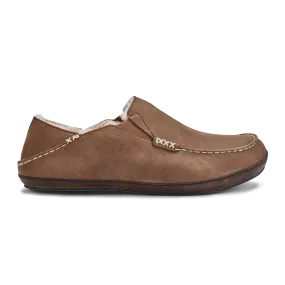 Moloā Slipper - Toffee / Dark Wood