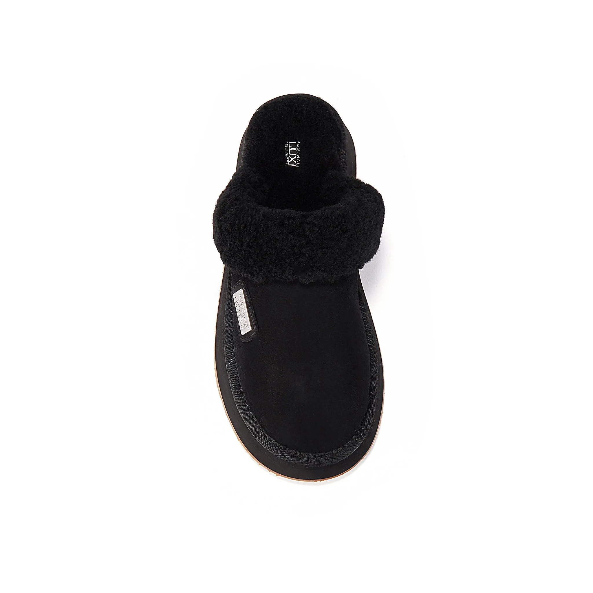 MULE PLATFOAM SUEDE BLACK