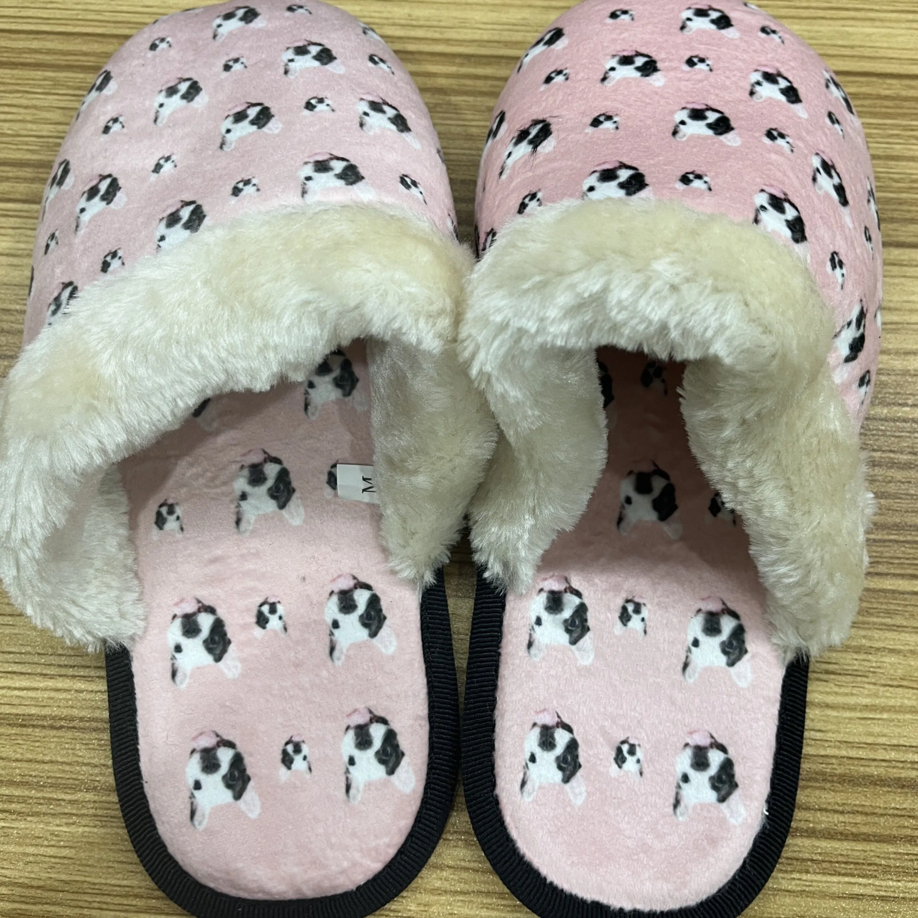 New Product Discounts-Custom Face Fuzzy Slippers for Women and Men Personalized Photo Non-Slip Slippers Indoor Warm House Shoes