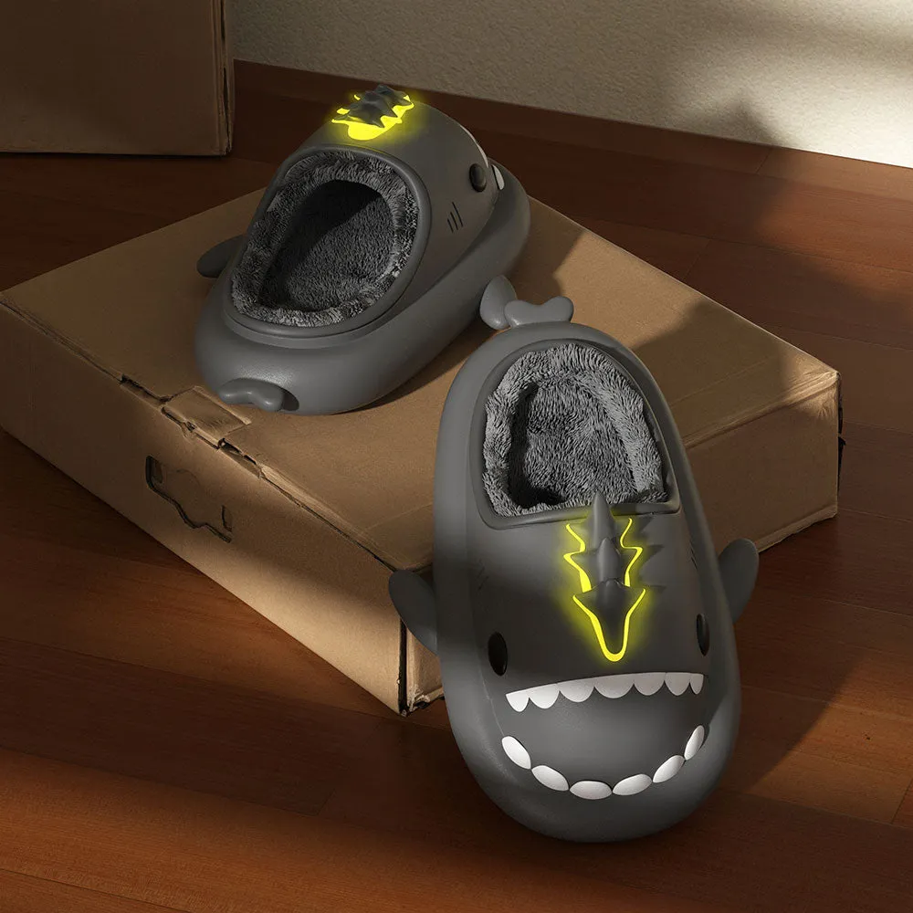 Sharkicks Basic - Winter Lightning Dragon Heel-open Shark Slippers