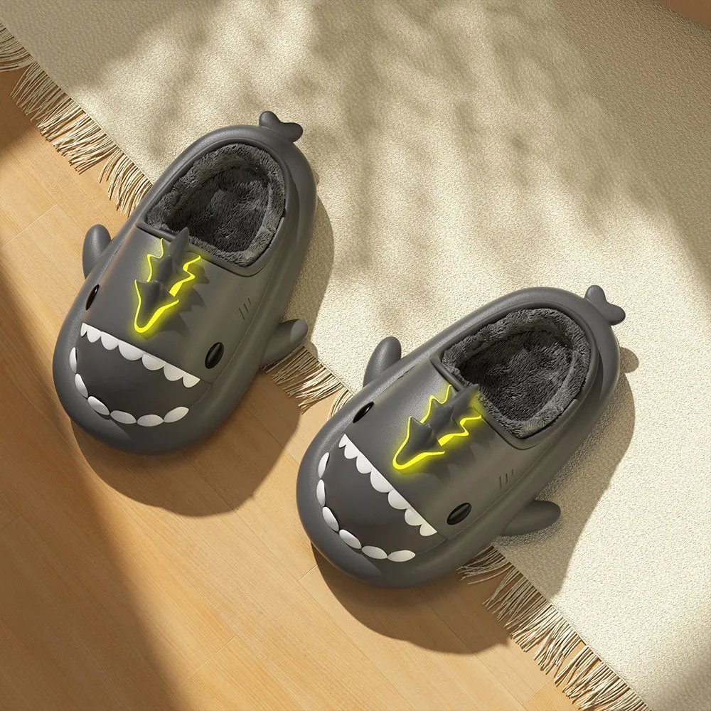 Sharkicks Basic - Winter Lightning Dragon Heel-open Shark Slippers