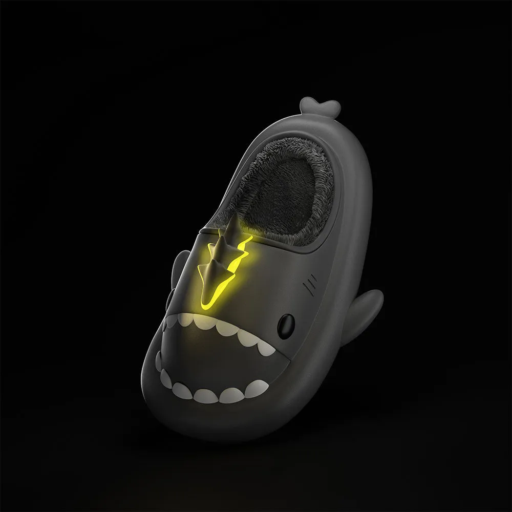 Sharkicks Basic - Winter Lightning Dragon Heel-open Shark Slippers