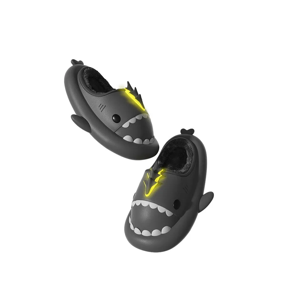 Sharkicks Basic - Winter Lightning Dragon Heel-open Shark Slippers