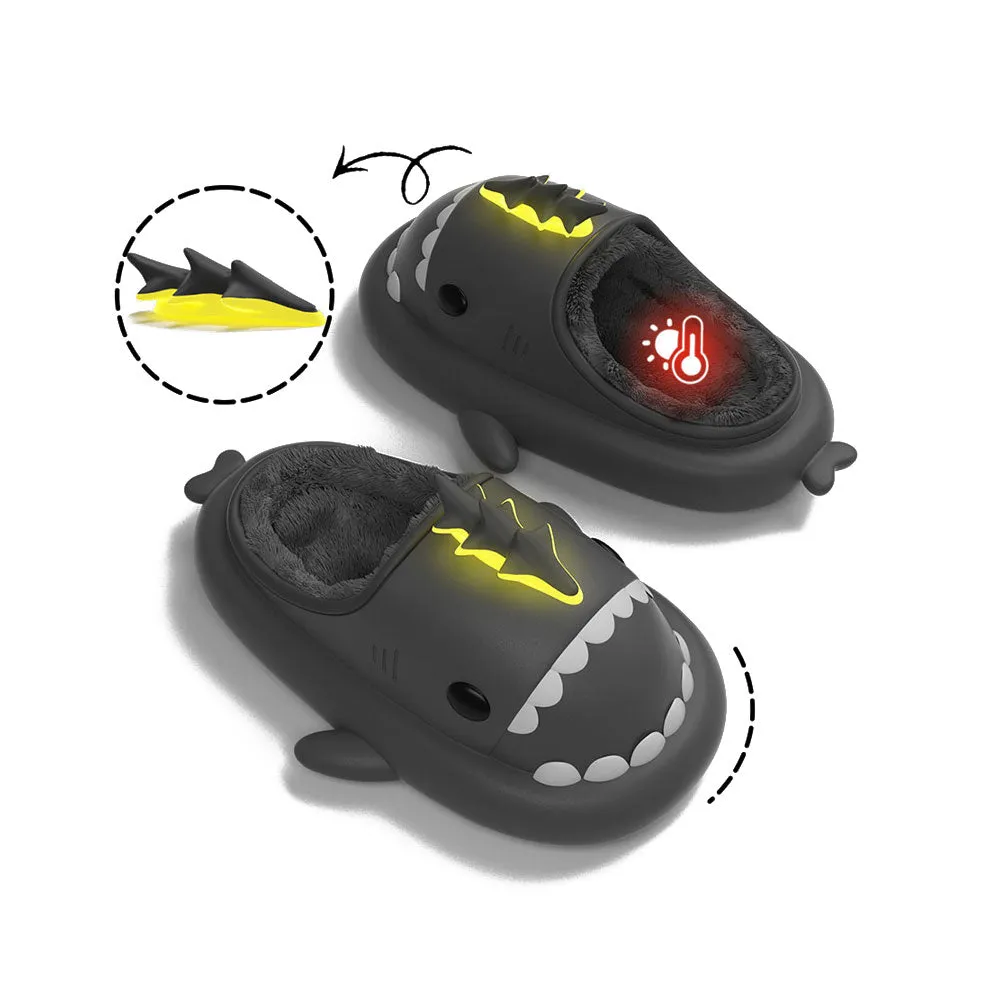 Sharkicks Basic - Winter Lightning Dragon Heel-open Shark Slippers