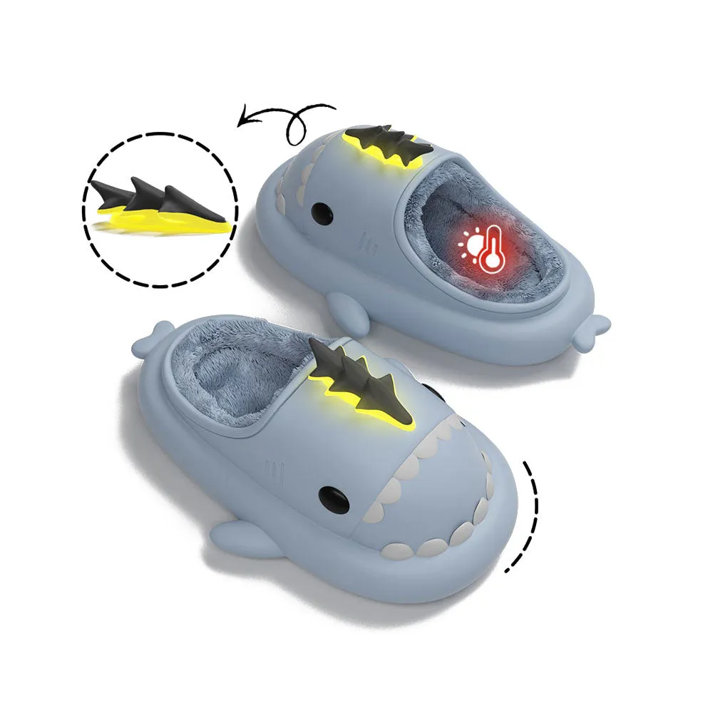 Sharkicks Basic - Winter Lightning Dragon Heel-open Shark Slippers