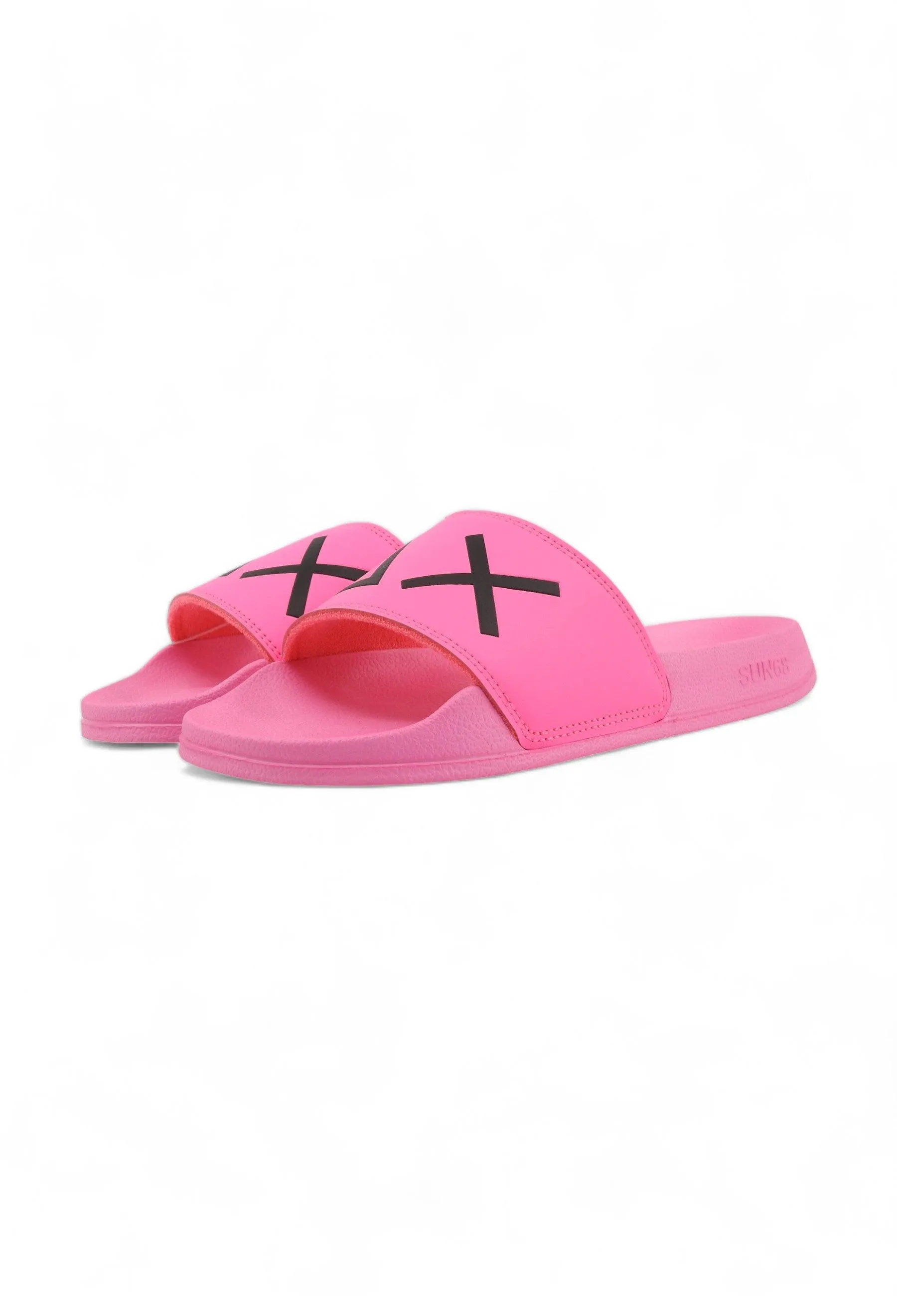 SUN68 Slippers Ciabatta Donna Fuxia Fluo X34203