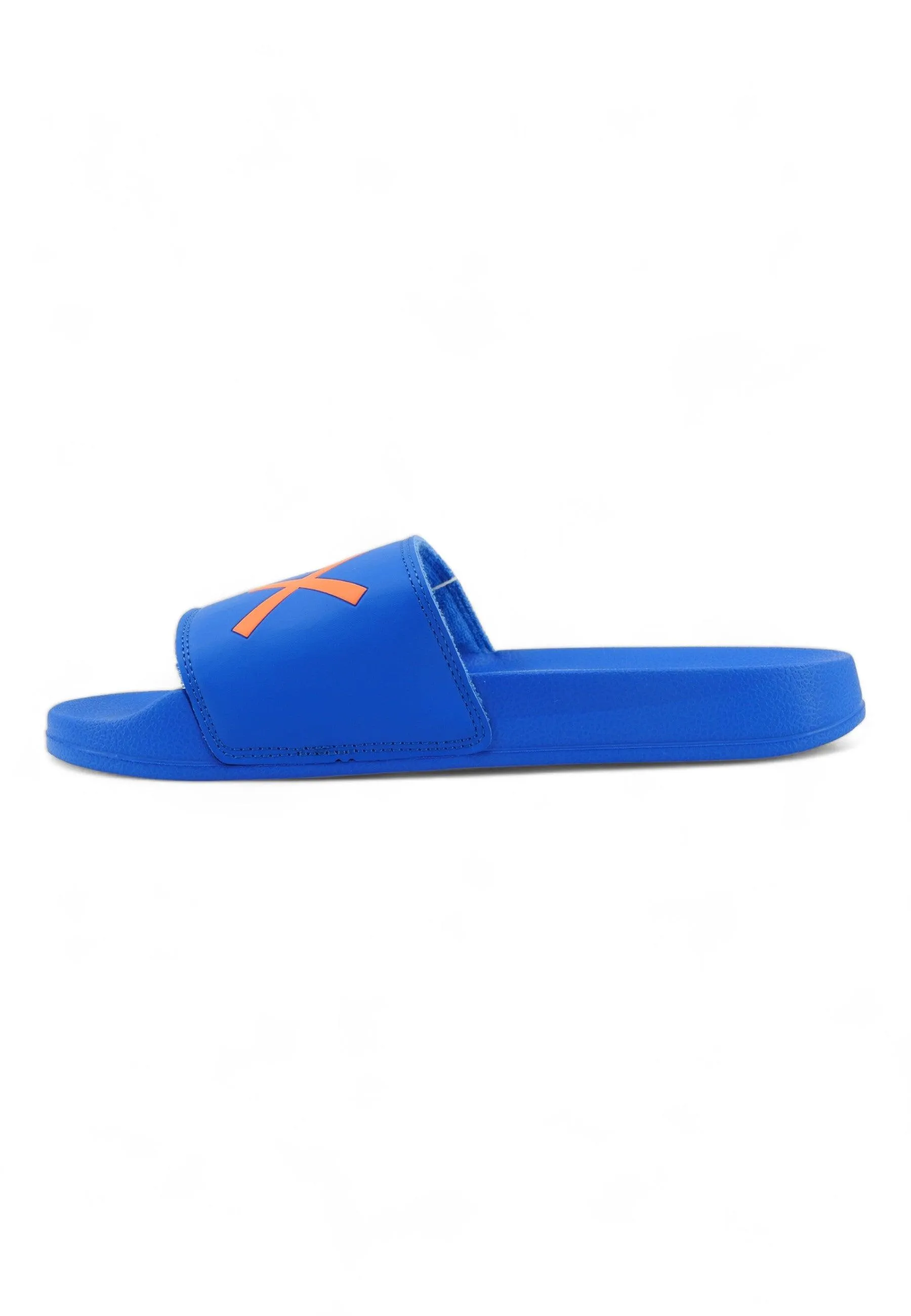 SUN68 Slippers Ciabatta Uomo Blu Royal X34103