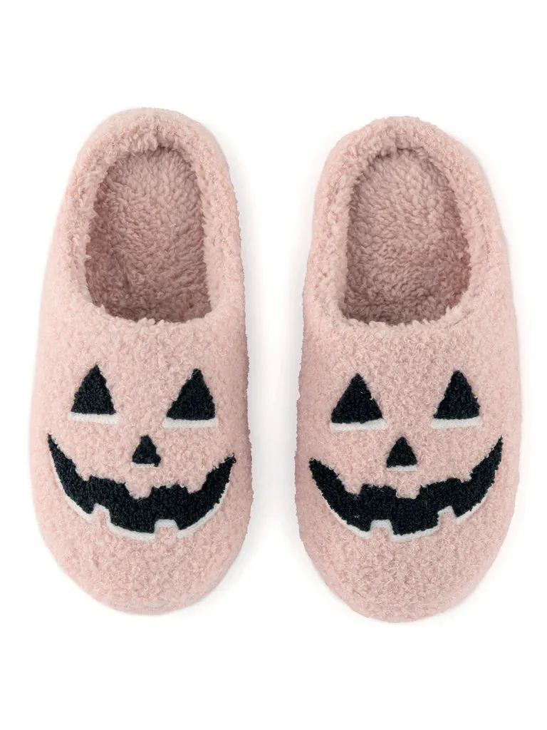 The Jack-O-Lantern Slippers