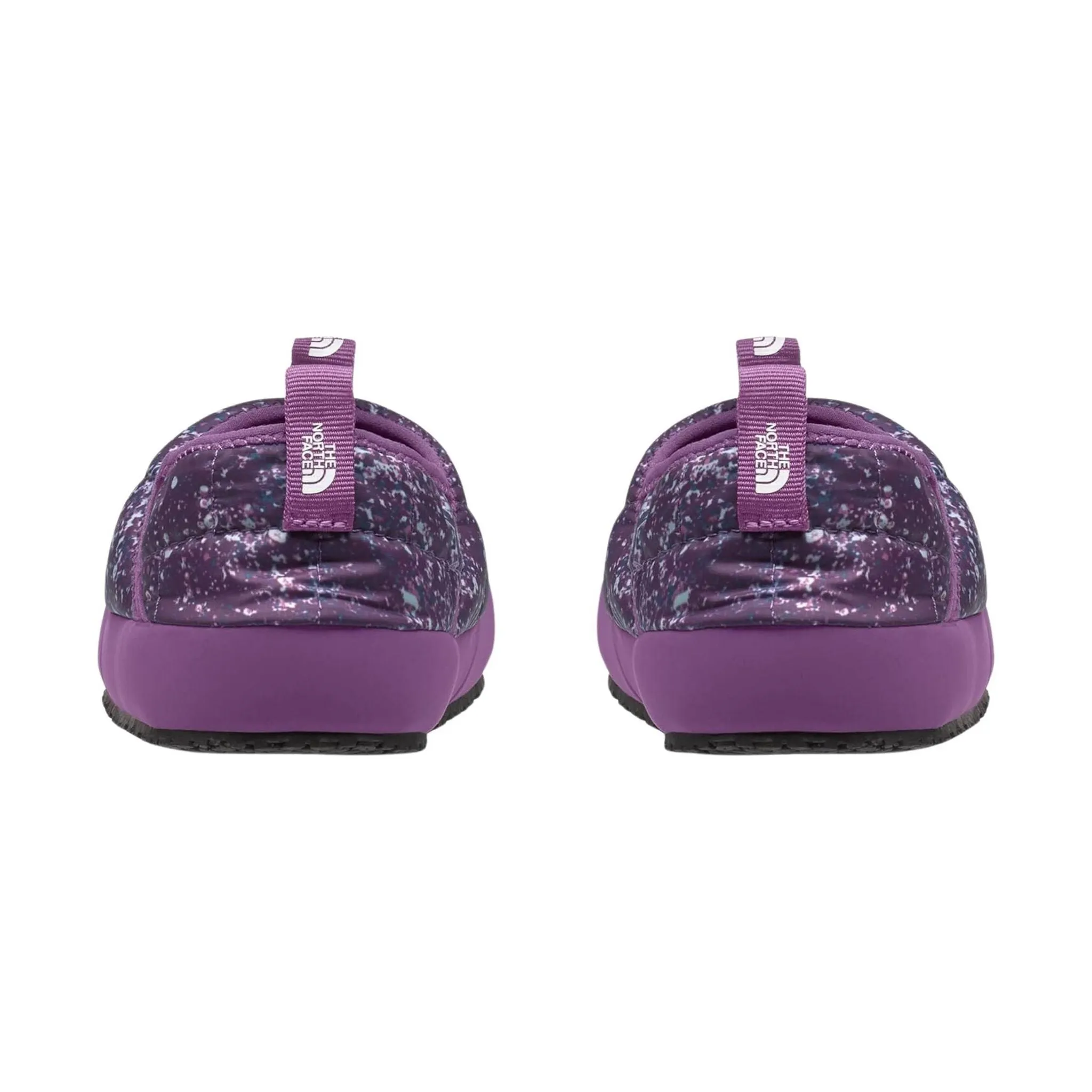 The North Face Kids' Thermoball Trac Mules II - Gravity Purple Paint Spots Print/Gravity Purple