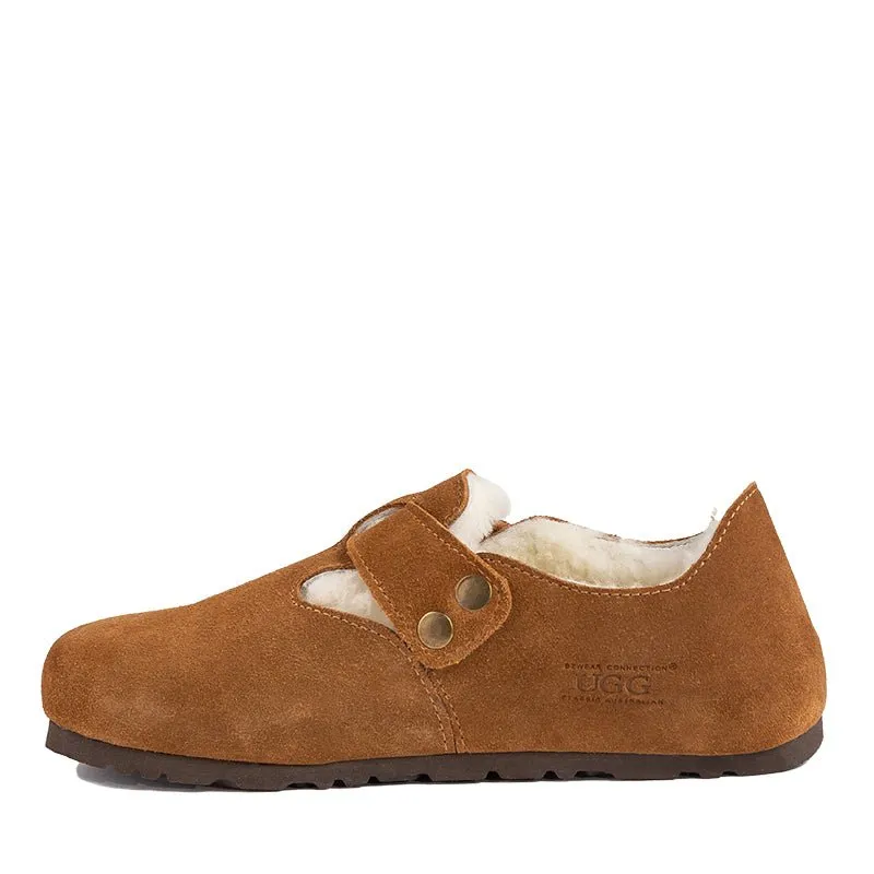 UGG Denizen Cozy Shearling Mule Loafers for Ultimate Comfort and Style