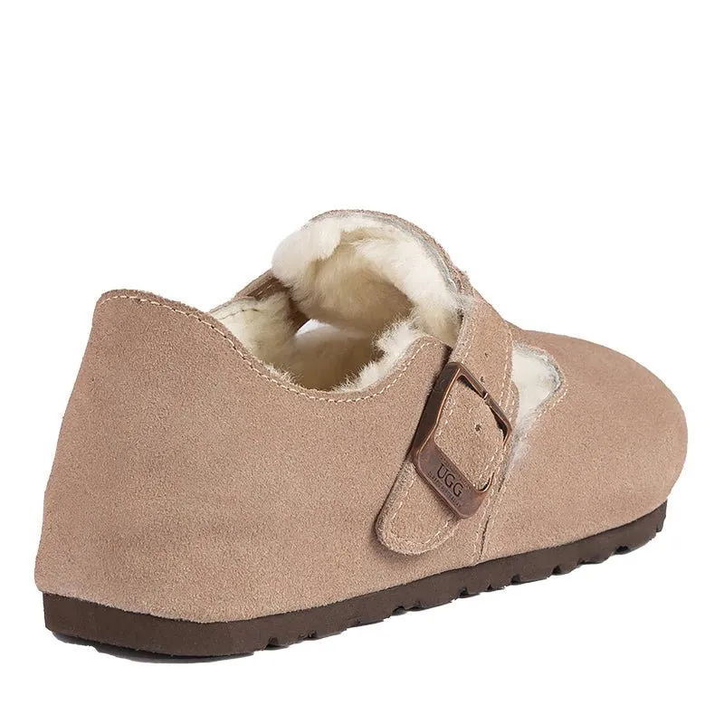 UGG Denizen Cozy Shearling Mule Loafers for Ultimate Comfort and Style