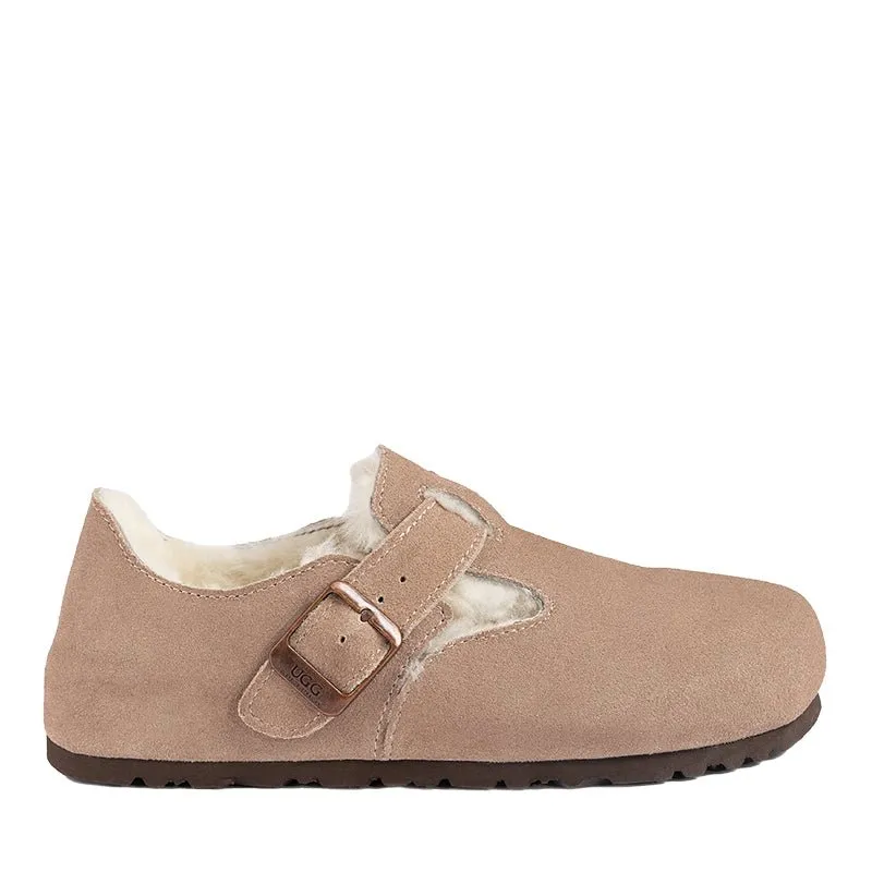 UGG Denizen Cozy Shearling Mule Loafers for Ultimate Comfort and Style