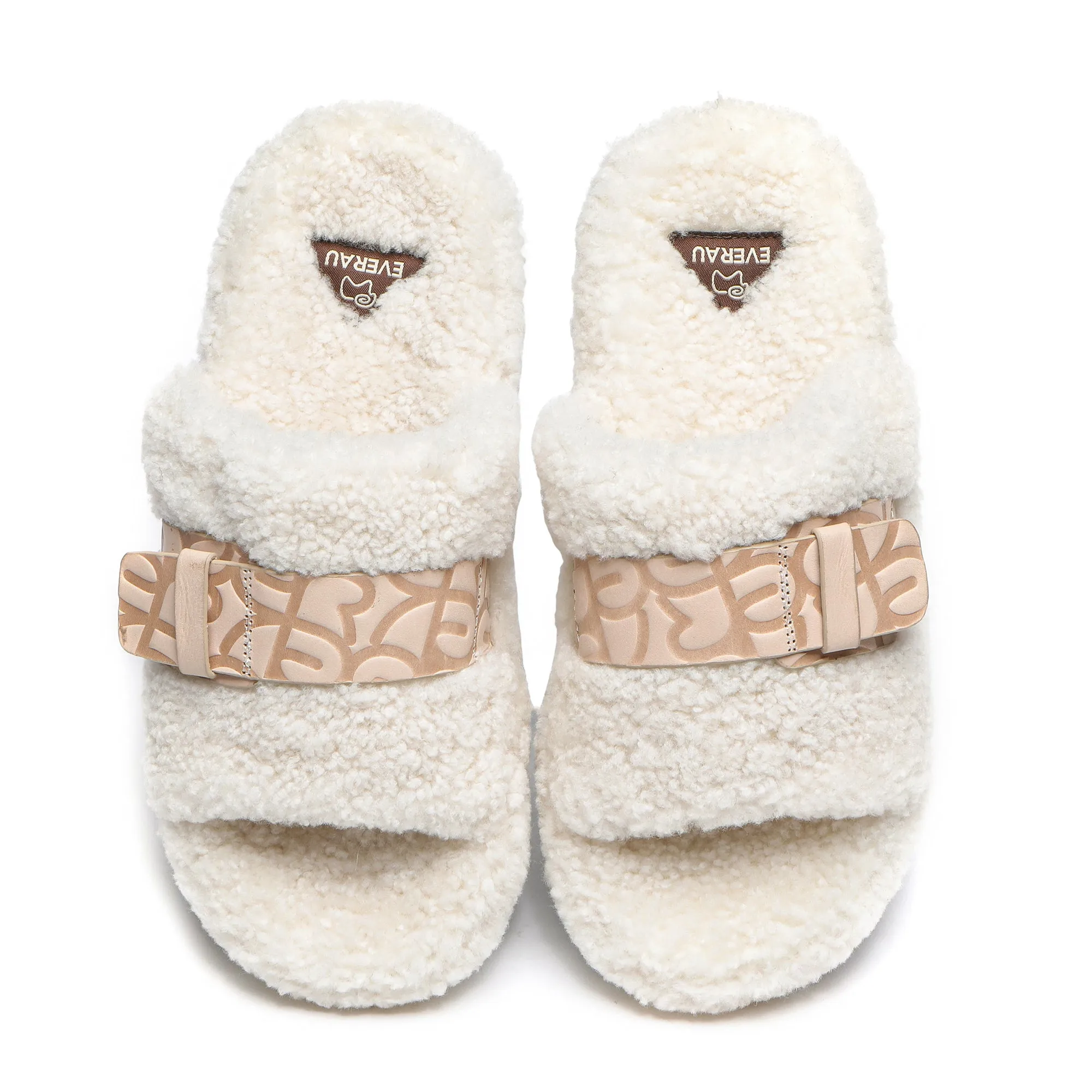 UGG Georgie Sheepskin Wool Slides