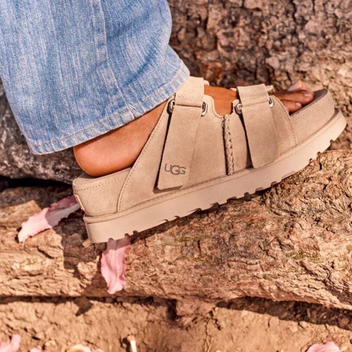 UGG Goldenstar Hi Slide Sandaler - Sand